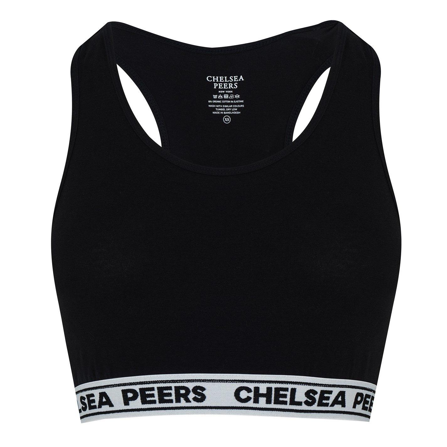 Zwart - Chelsea Peers - Logo Band Racerback Bralette - 5