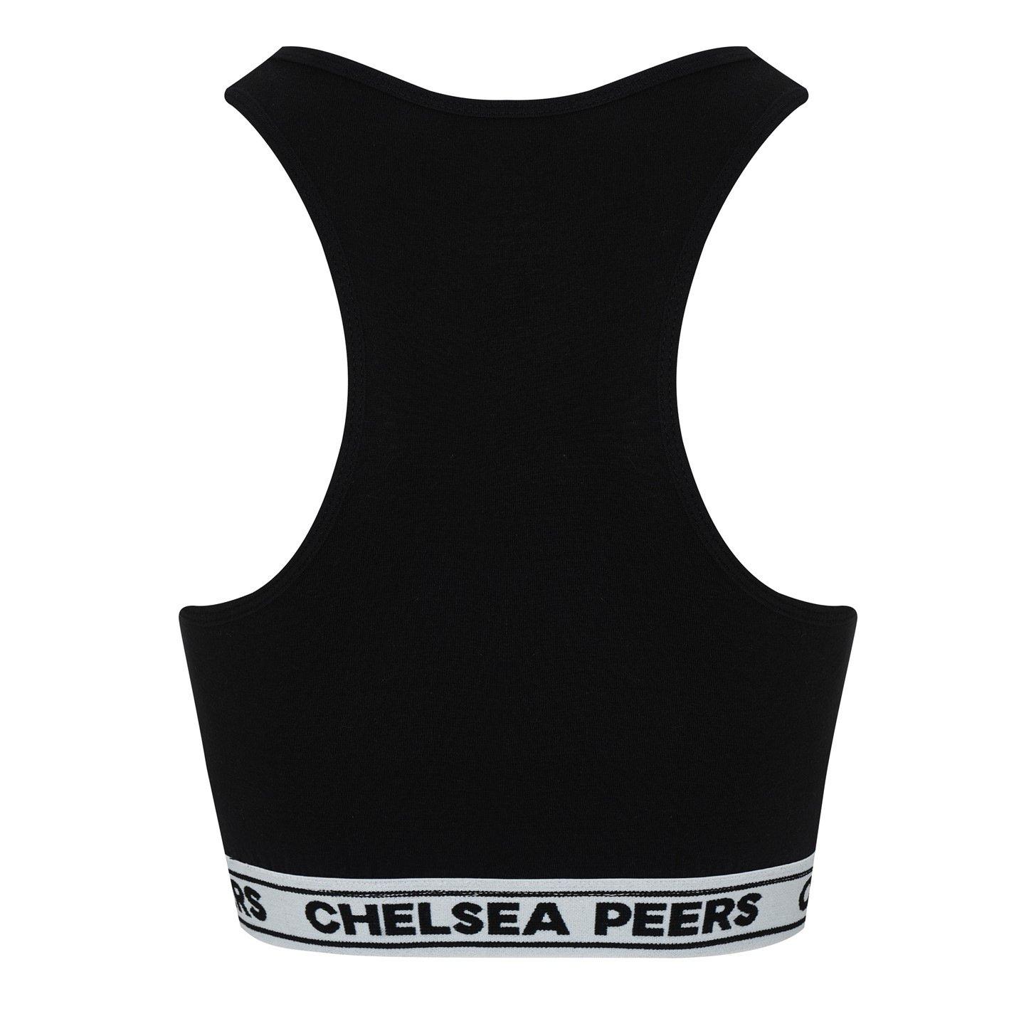 Zwart - Chelsea Peers - Logo Band Racerback Bralette - 6