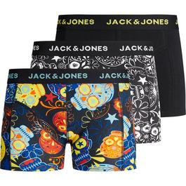 Jack and Jones Skull Trunk 3Pk Jn00