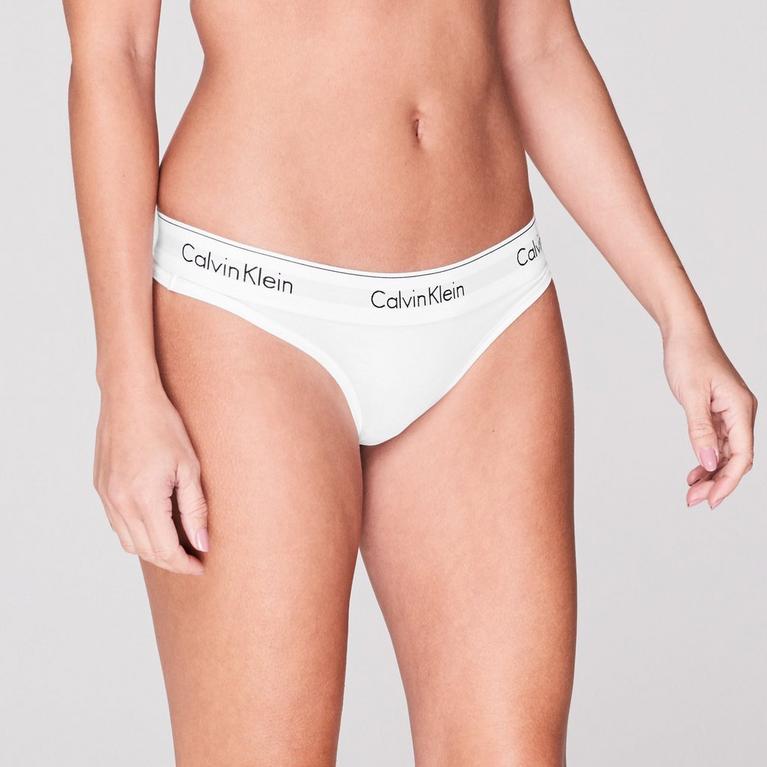Weiß - Calvin Klein - Modern Thong - 2