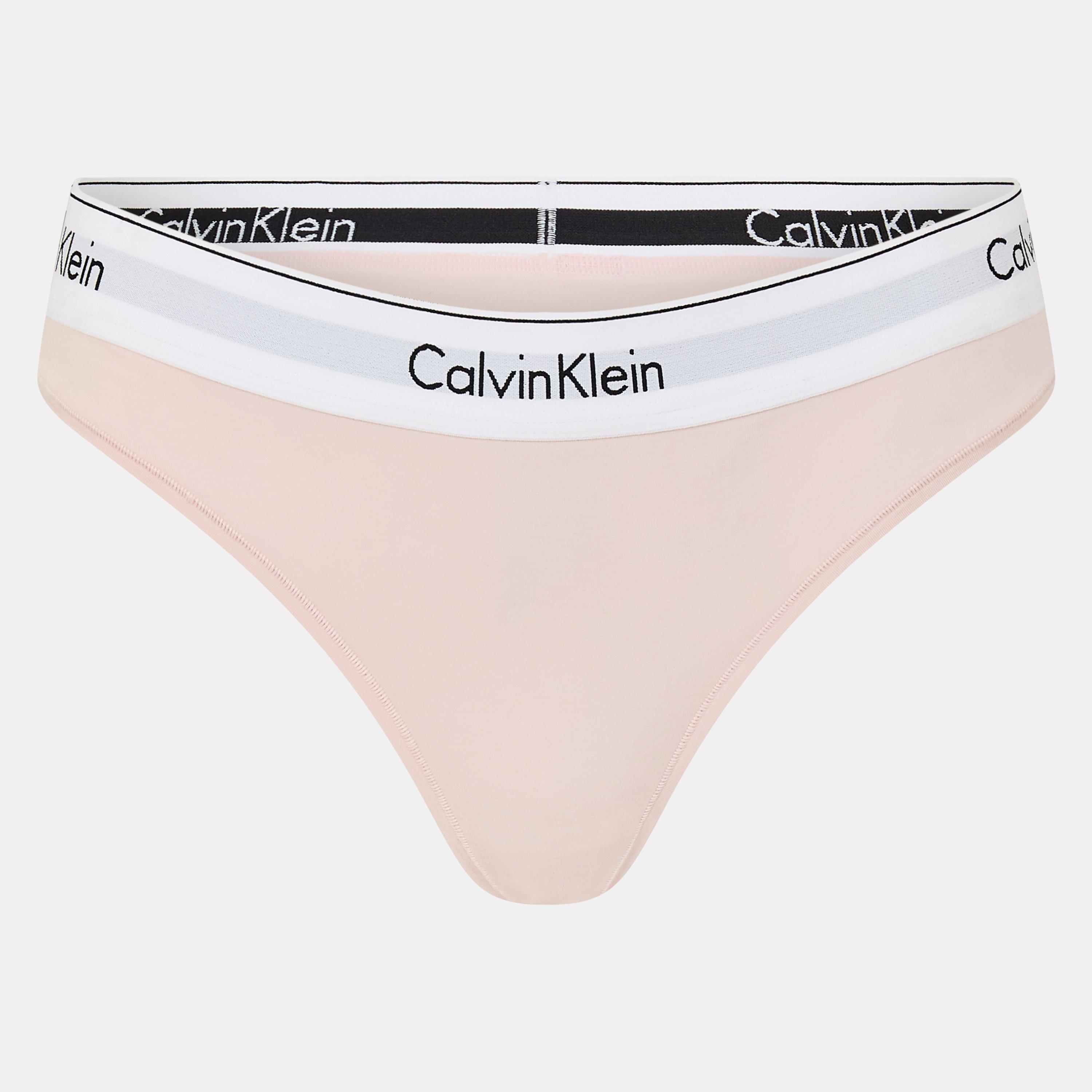 Calvin Klein Women's Modern Thong - Vibrant Pink - 14 (L)