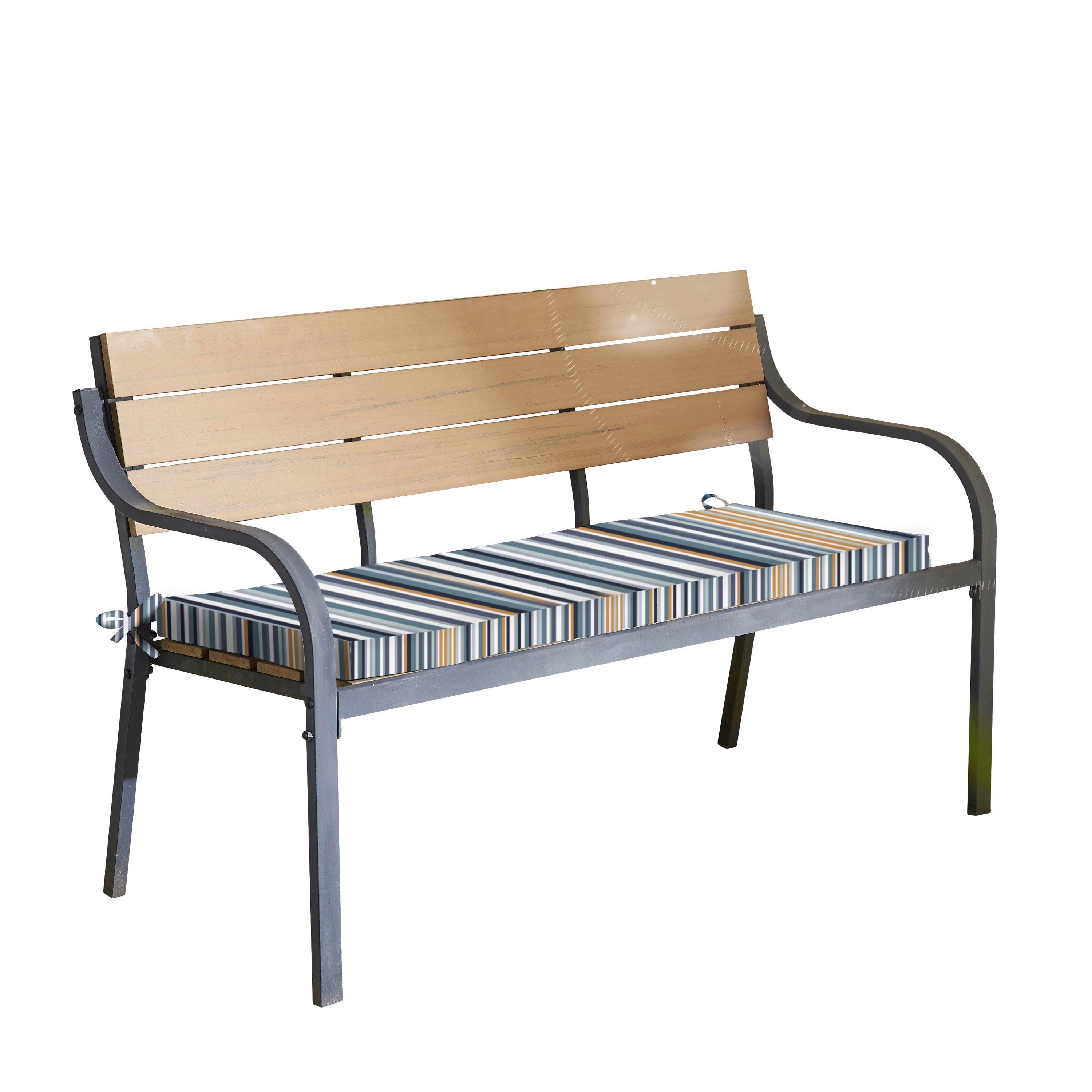 Multi - Alan Symonds - Brighton Bench Seat Pad - 1