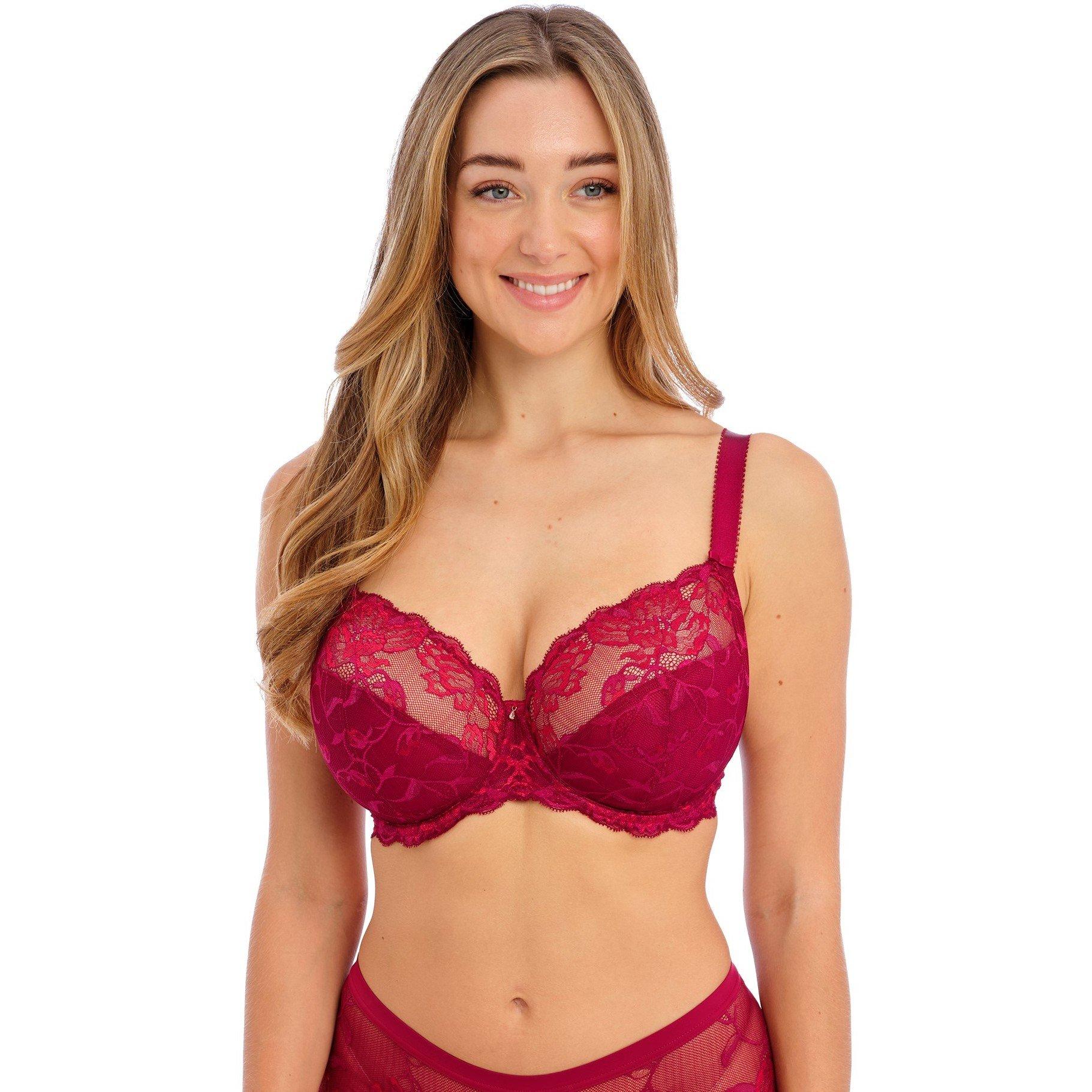 Rouge - Fantasie - Aubree Underwired Side Support Bra - 2