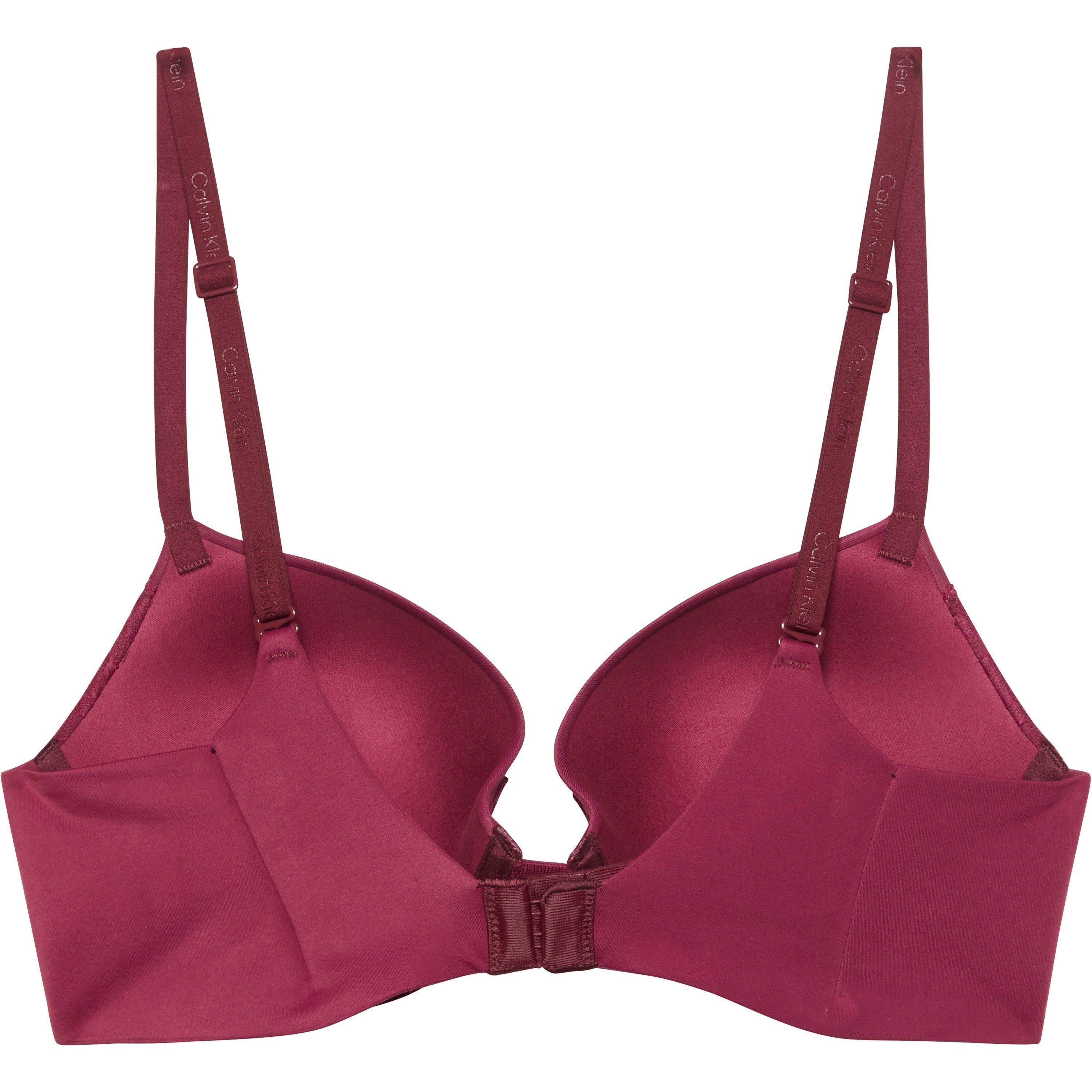 Rosa seducente - Calvin Klein - Women's PerfFit Plunge Bra - 8