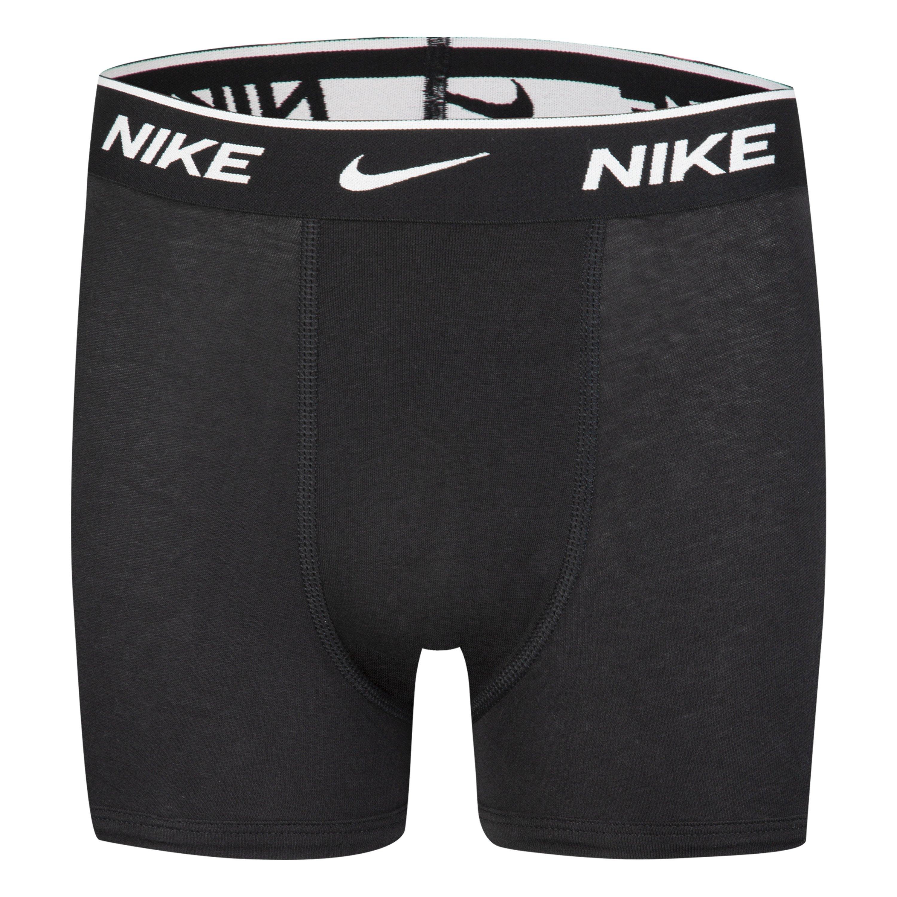 Black/Grey - Nike - Cotton Boxer Brief 3 Pack Boys - 7