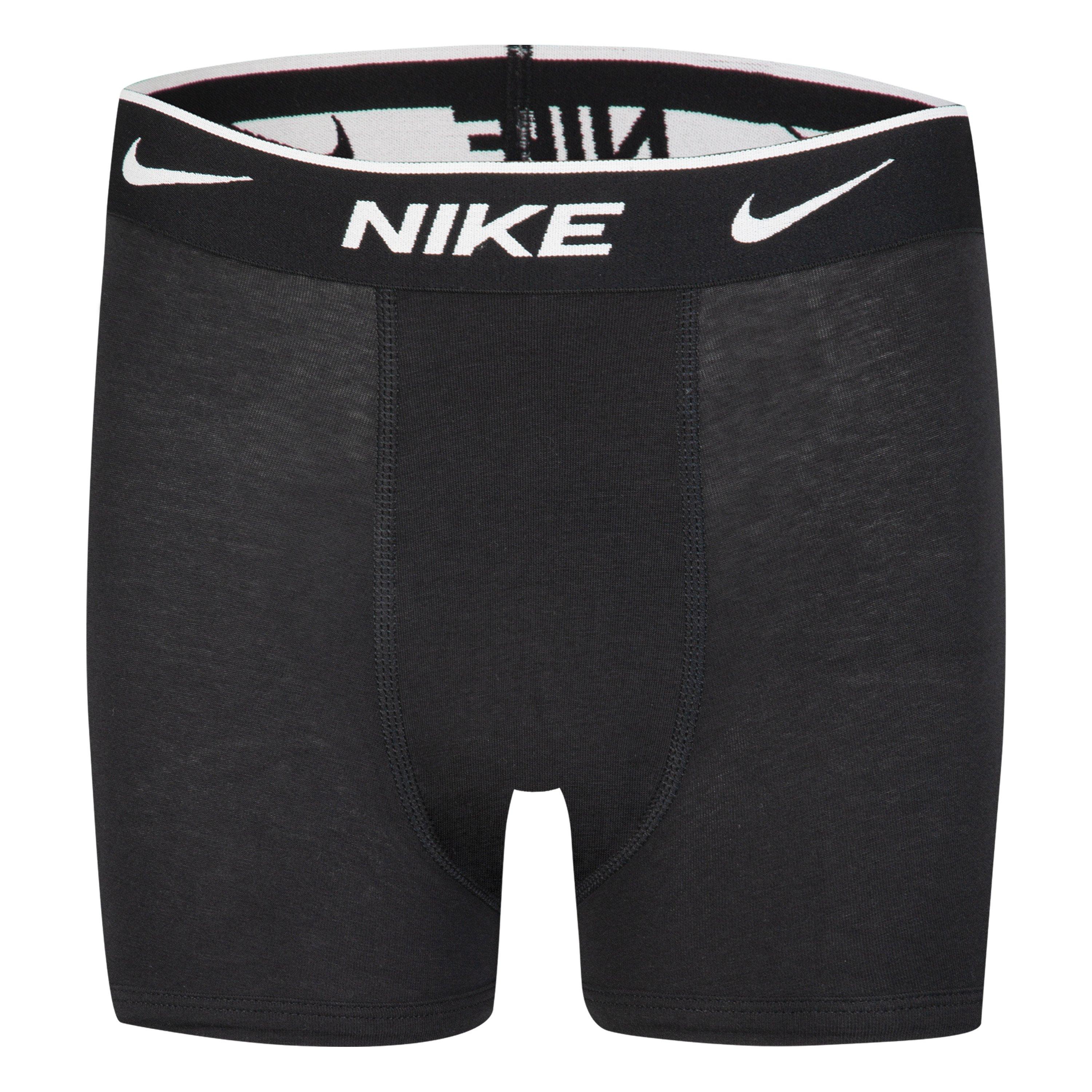 Black/Grey - Nike - Cotton Boxer Brief 3 Pack Boys - 9