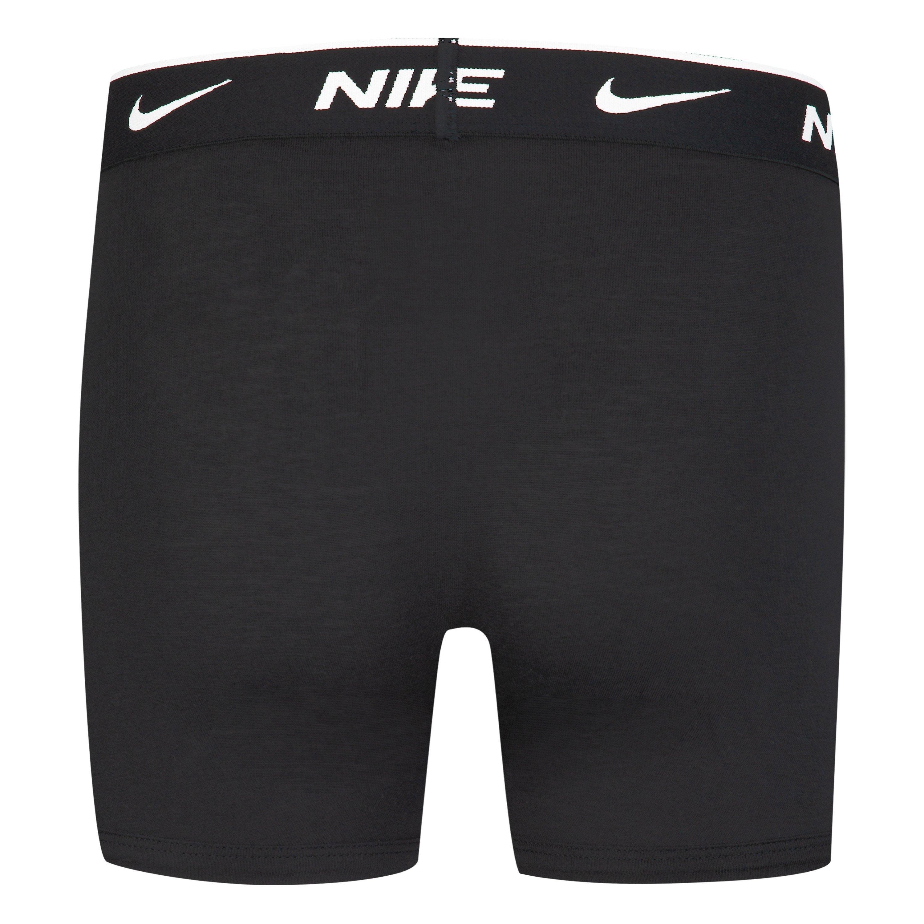 Black/Grey - Nike - Cotton Boxer Brief 3 Pack Boys - 10