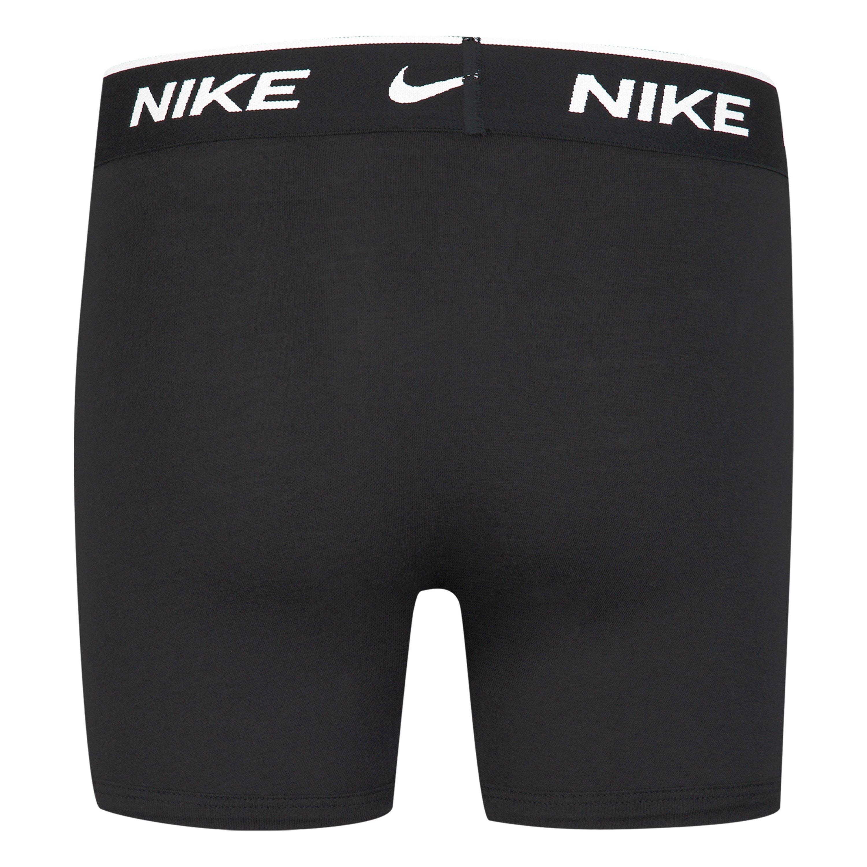 Black/Grey - Nike - Cotton Boxer Brief 3 Pack Boys - 11