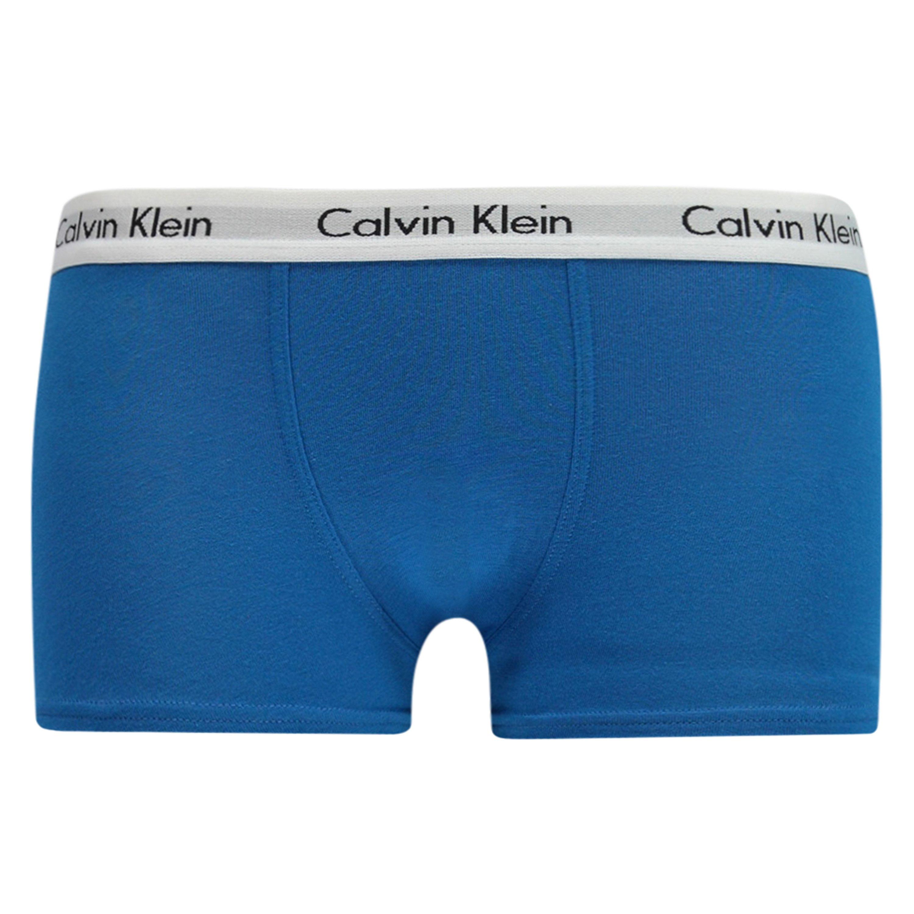 Preto/Azul Royal - Calvin Klein - 2 Pack Boxer Shorts - 3