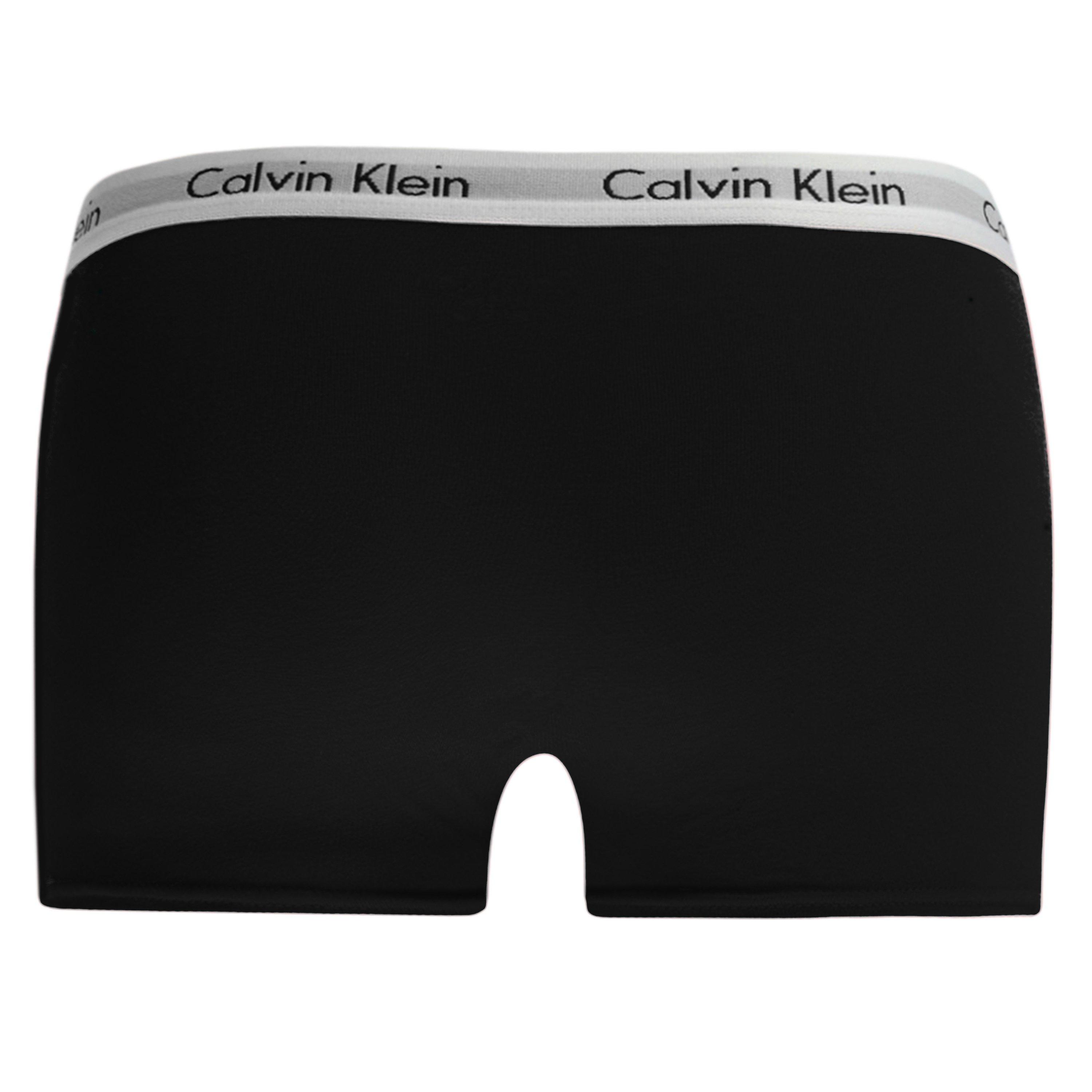 Preto/Azul Royal - Calvin Klein - 2 Pack Boxer Shorts - 4