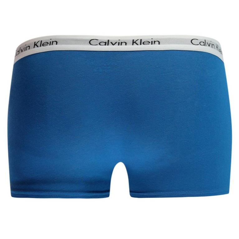 Schwarz/Royal - Calvin Klein - Calvin 2 Pack Boxer Shorts - 5
