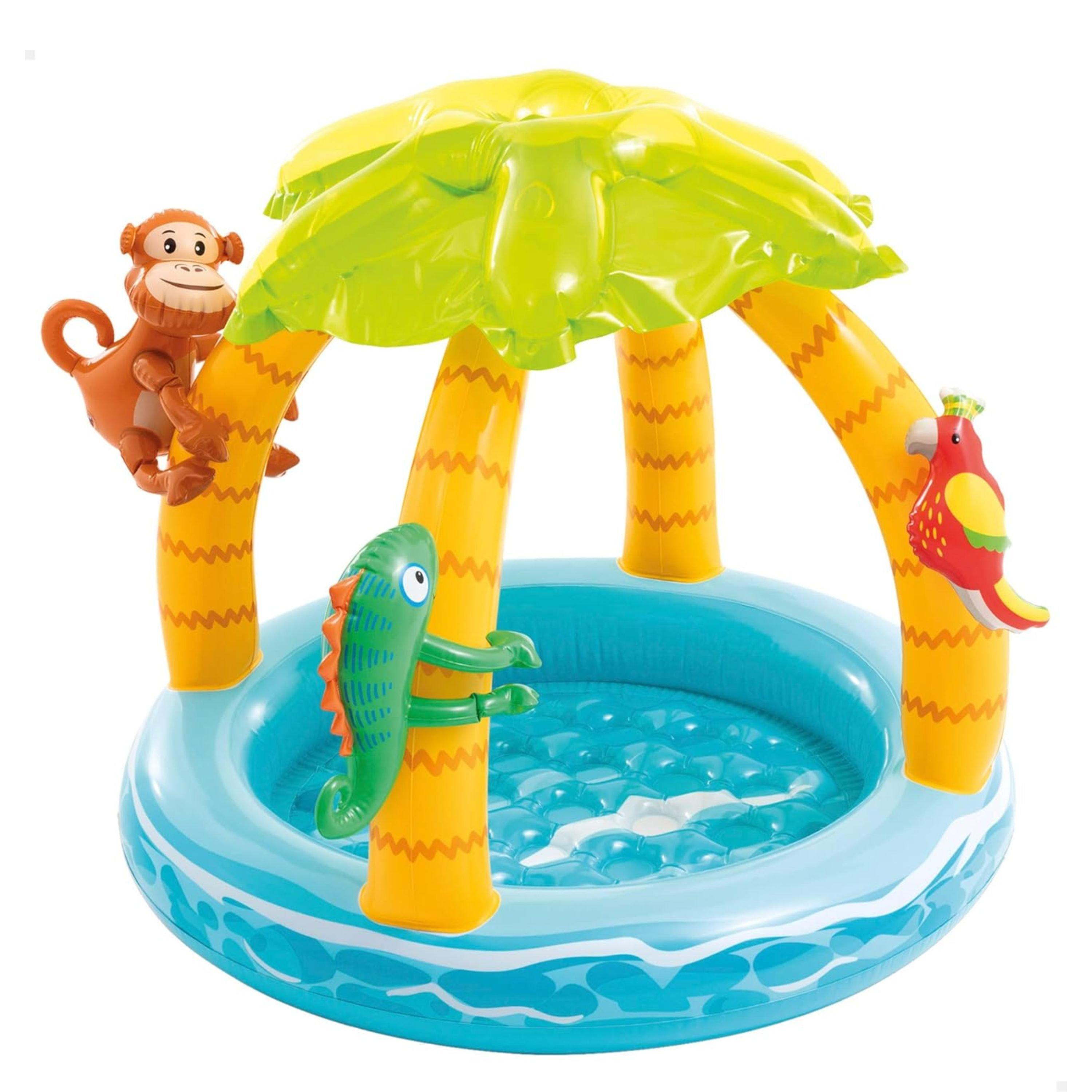 Blue - Intex - Baby Pool Palm Tree - 1