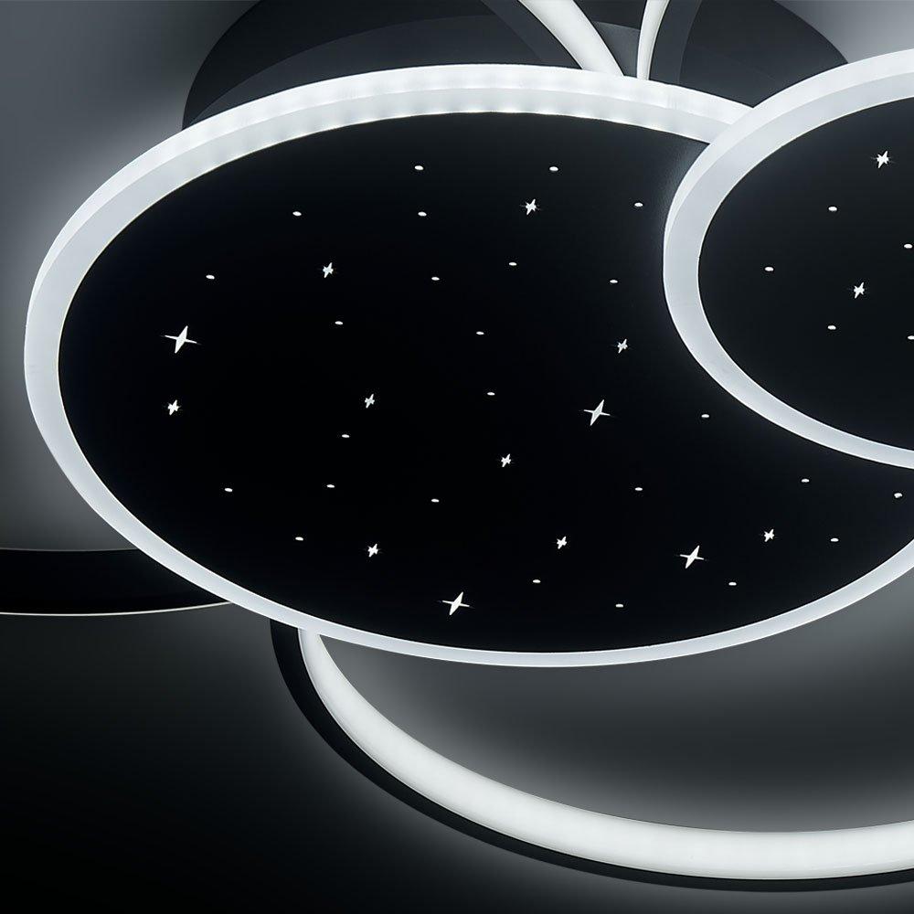 Black - Kabinet UK - LED 5 Round Ceiling Light in White Light - 5