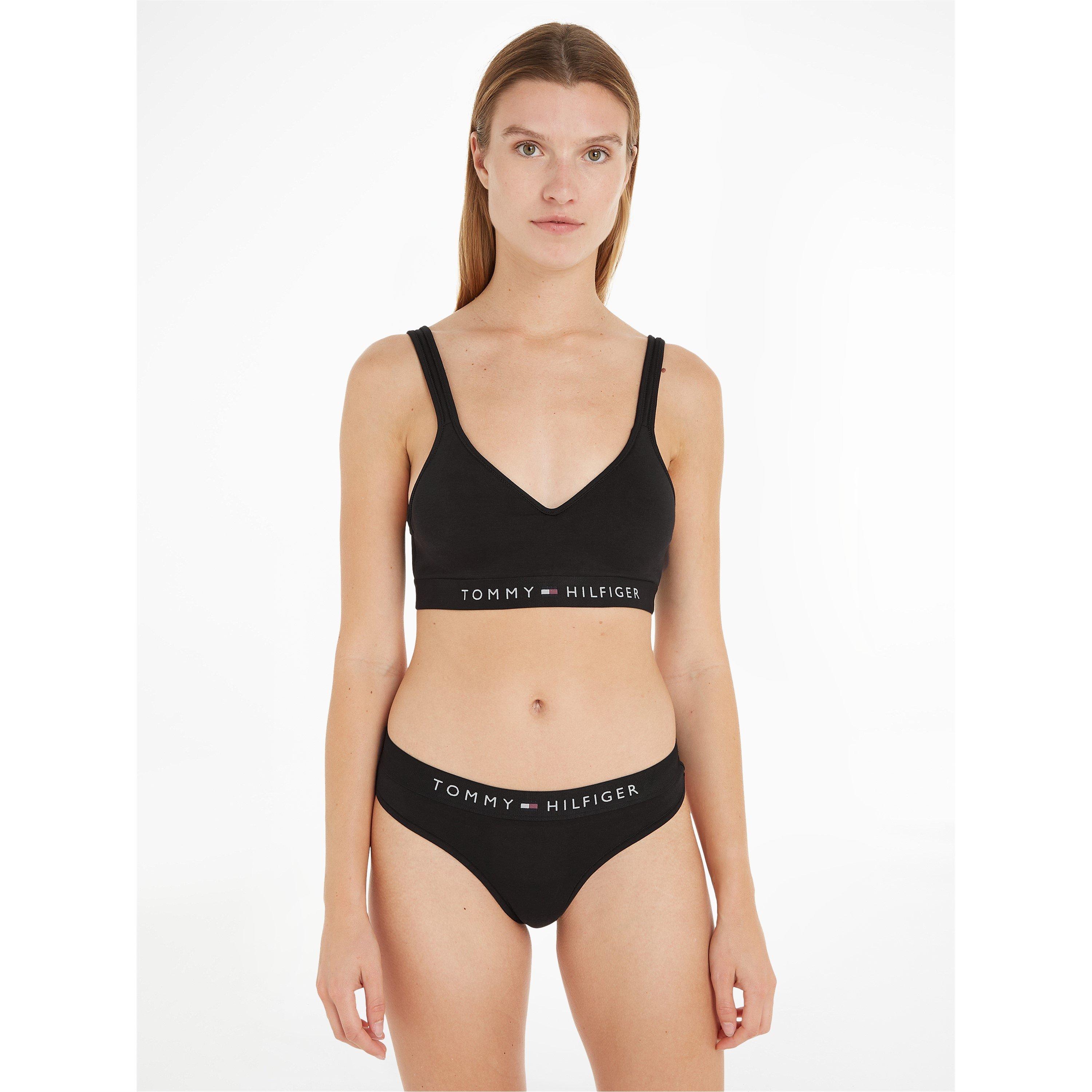 Schwarz - Tommy Hilfiger - Original V Neck Bralette - 2