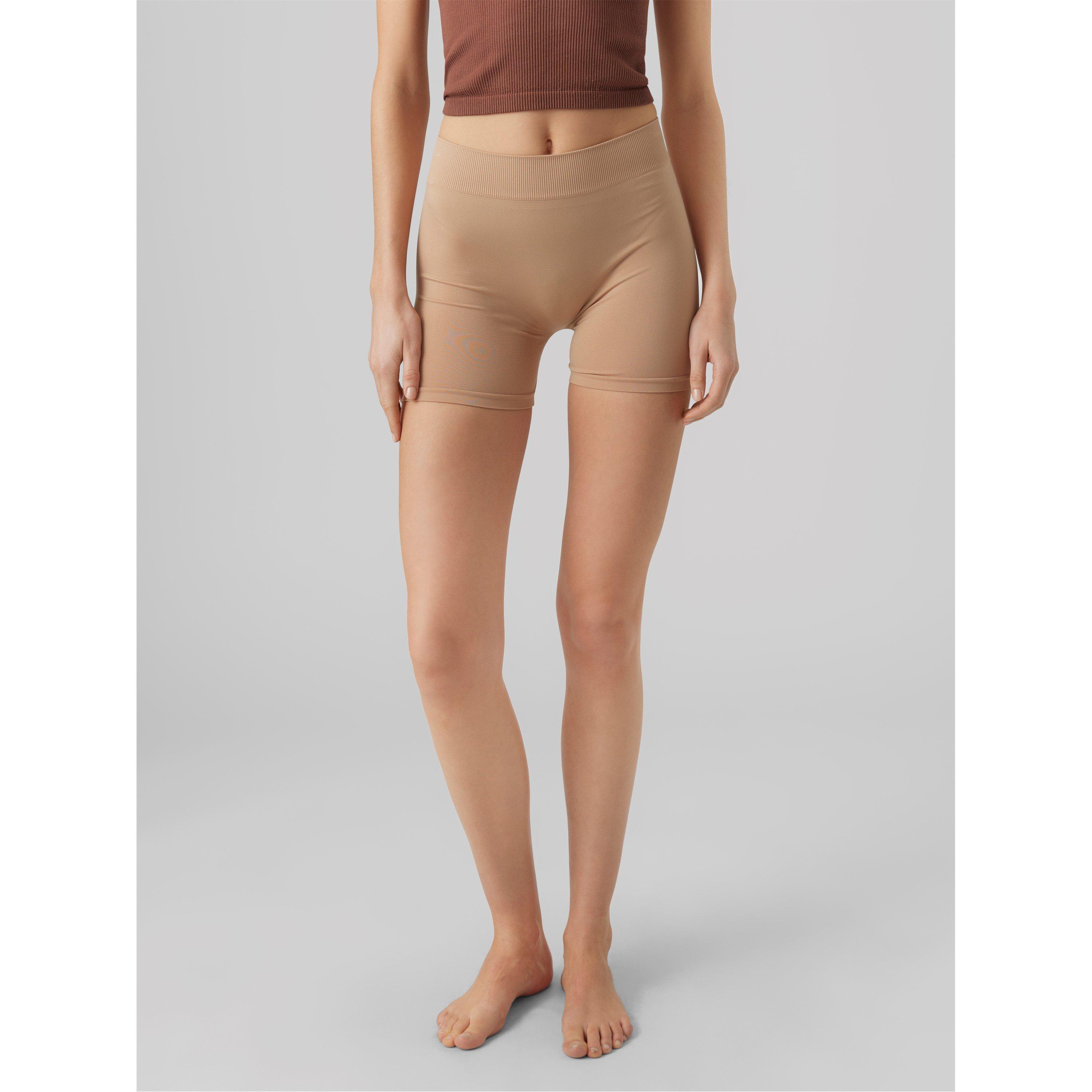 Vero Moda Women's Jackie Boy Shorts - Tan - XS/S