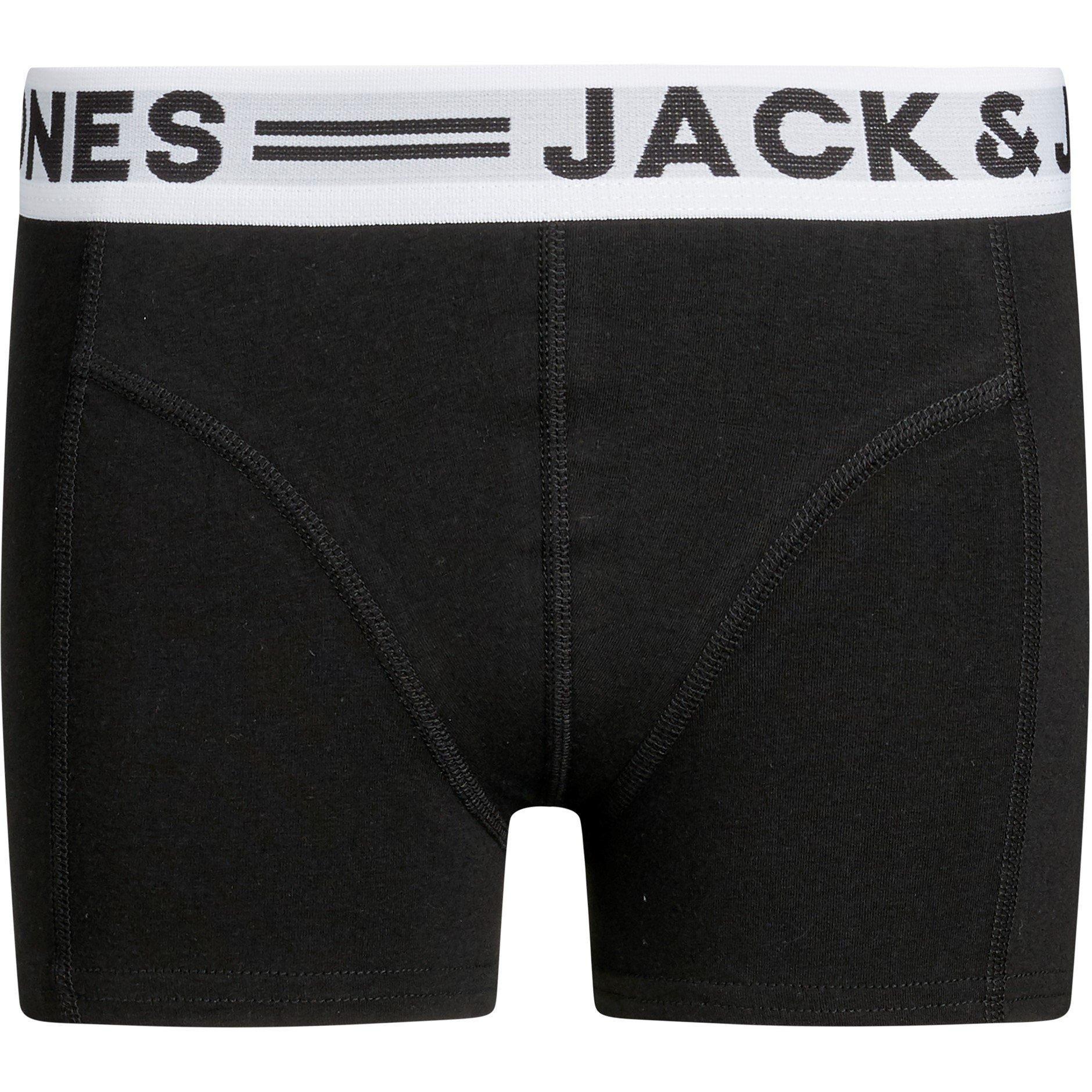 Lt Grå Melange - Jack and Jones - Kids' Sense Trunks - 3