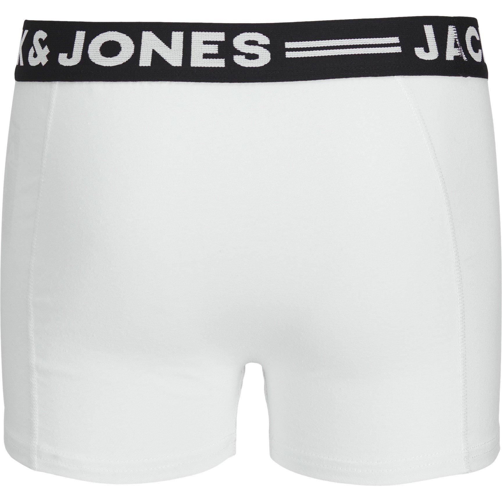 Lt Grå Melange - Jack and Jones - Kids' Sense Trunks - 4