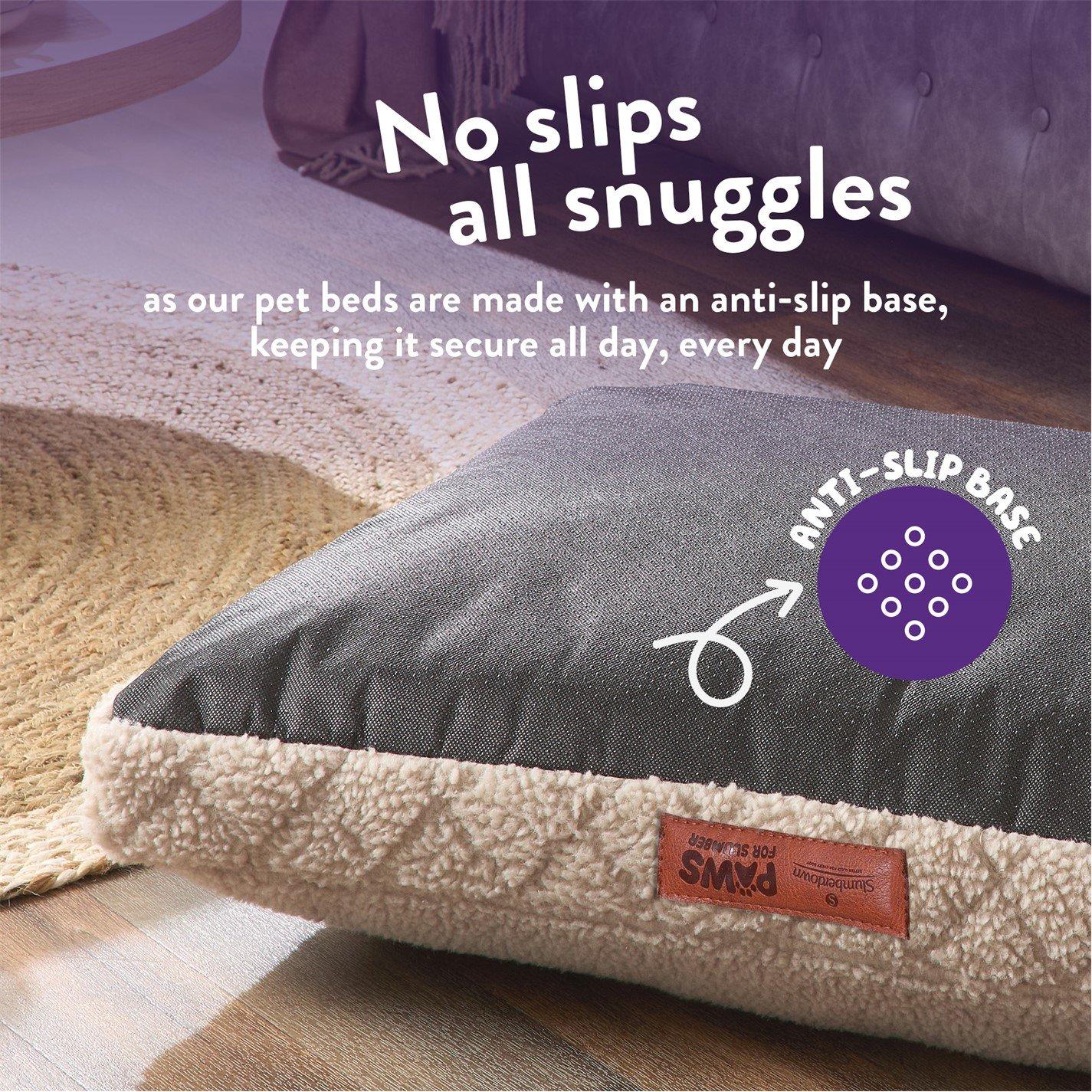 Biscuit - Slumberdown - Paws for Slumber Sherpa Pet Bed Biscuit - 5