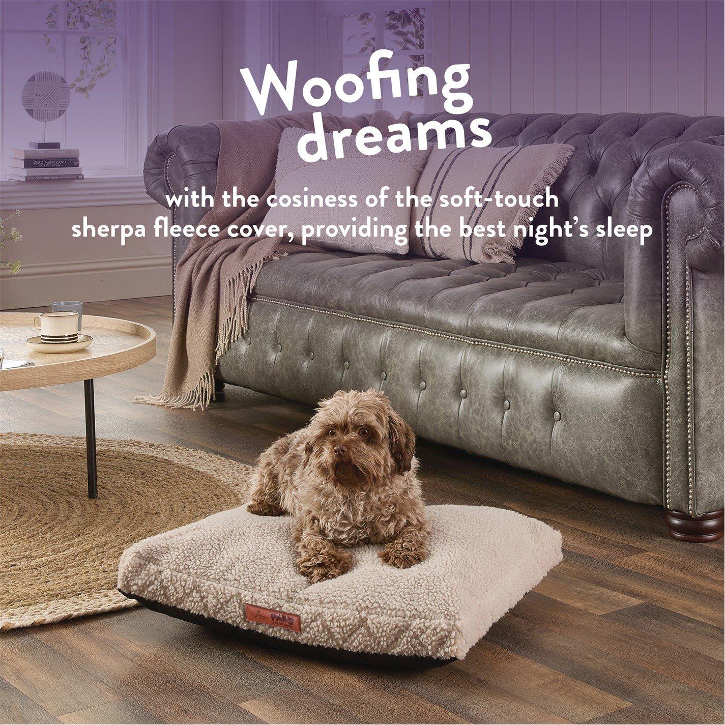 Biscuit - Slumberdown - Paws for Slumber Sherpa Pet Bed Biscuit - 7