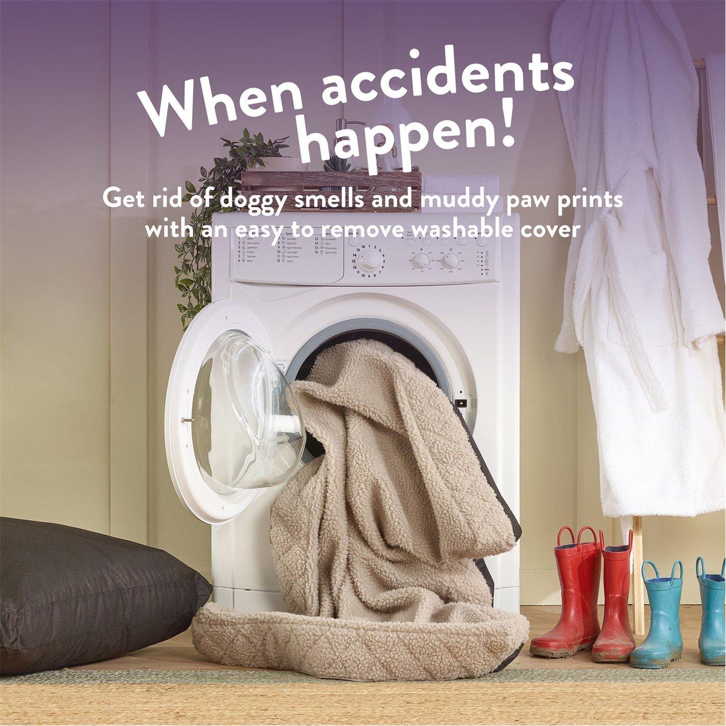 Biscuit - Slumberdown - Paws for Slumber Sherpa Pet Bed Biscuit - 9