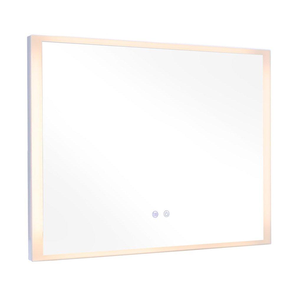 White - Kabinet UK - Frameless Anti-Fog Dimmable LED Wall Mirror - 1