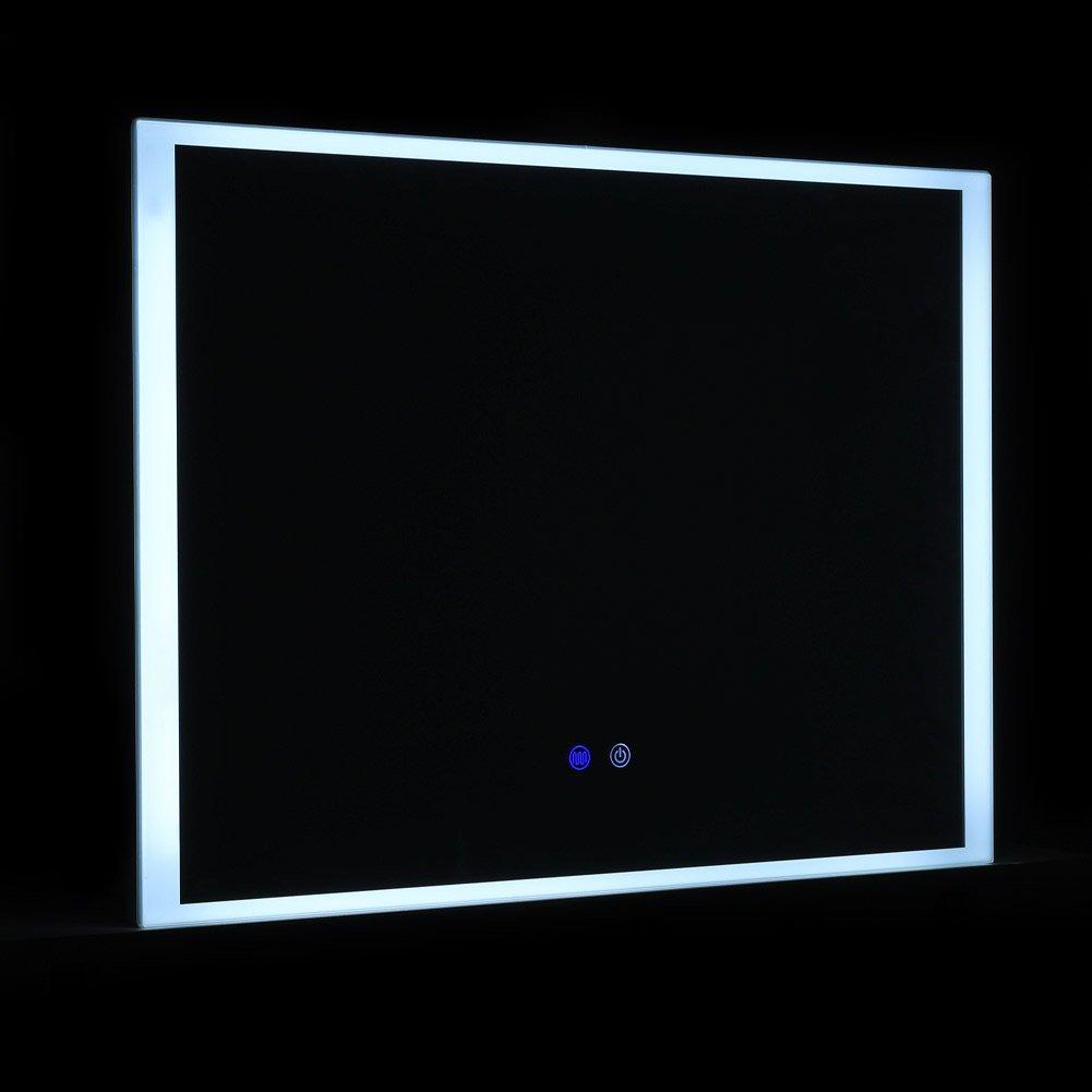 White - Kabinet UK - Frameless Anti-Fog Dimmable LED Wall Mirror - 3