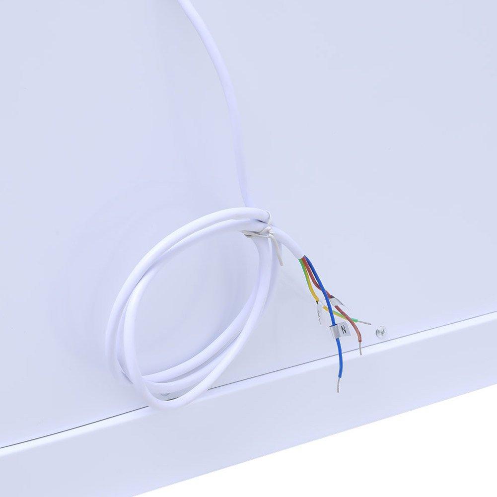 White - Kabinet UK - Frameless Anti-Fog Dimmable LED Wall Mirror - 7