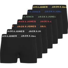 Jack and Jones 7 Pack Basic Trunks Juniors