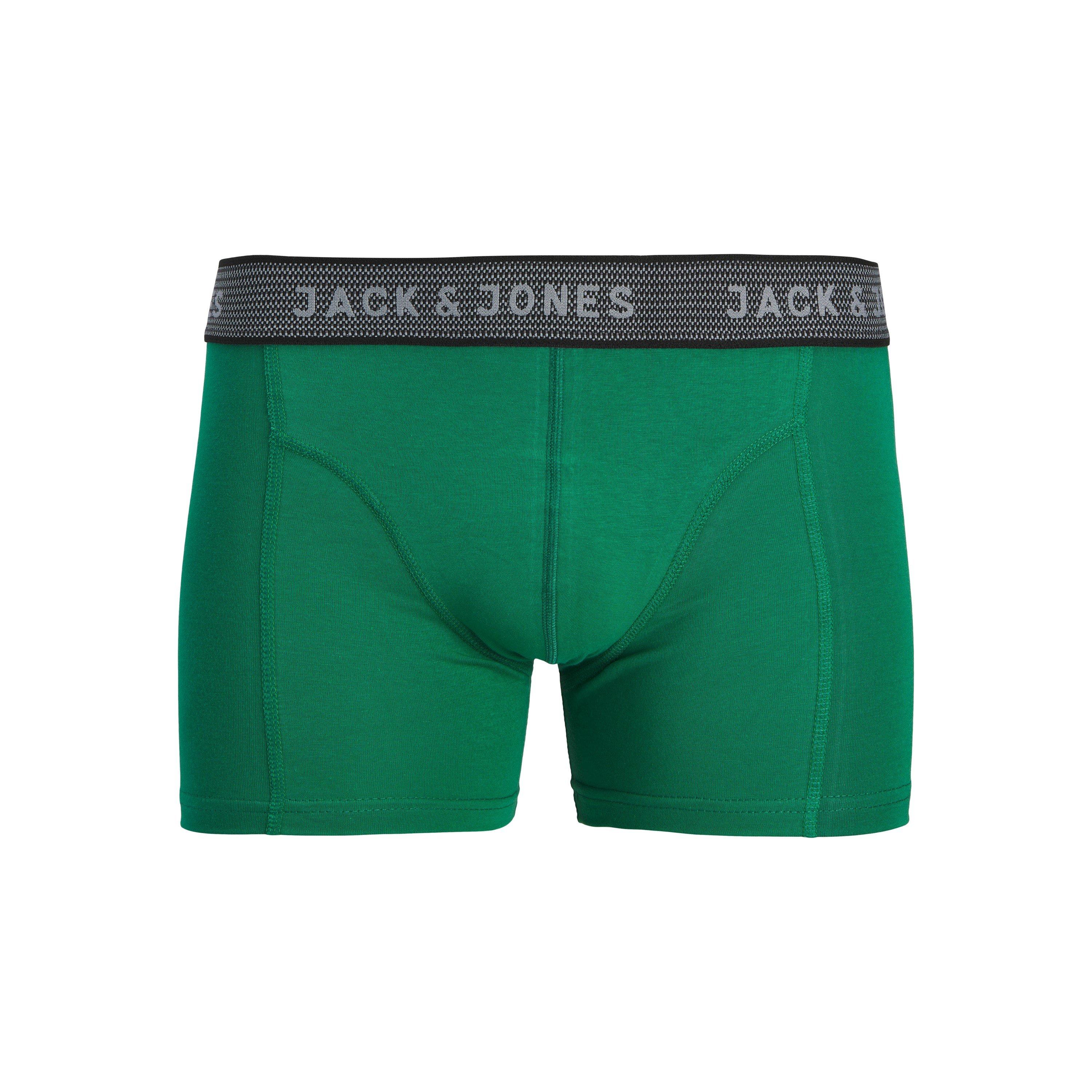 Blue Wing Teal - Jack and Jones - Dark Pack Trunk Underwear - 3