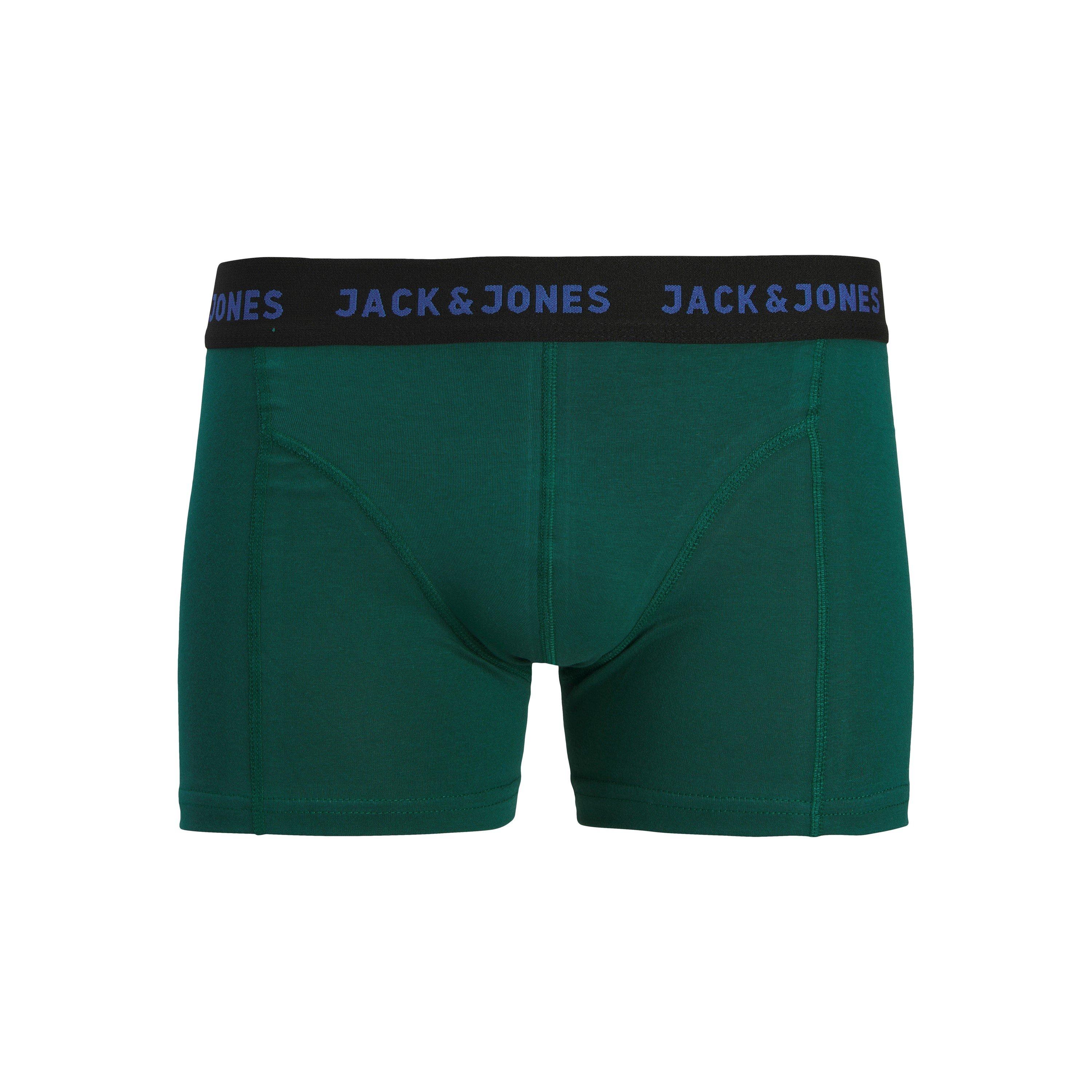 Blue Wing Teal - Jack and Jones - Dark Pack Trunk Underwear - 6