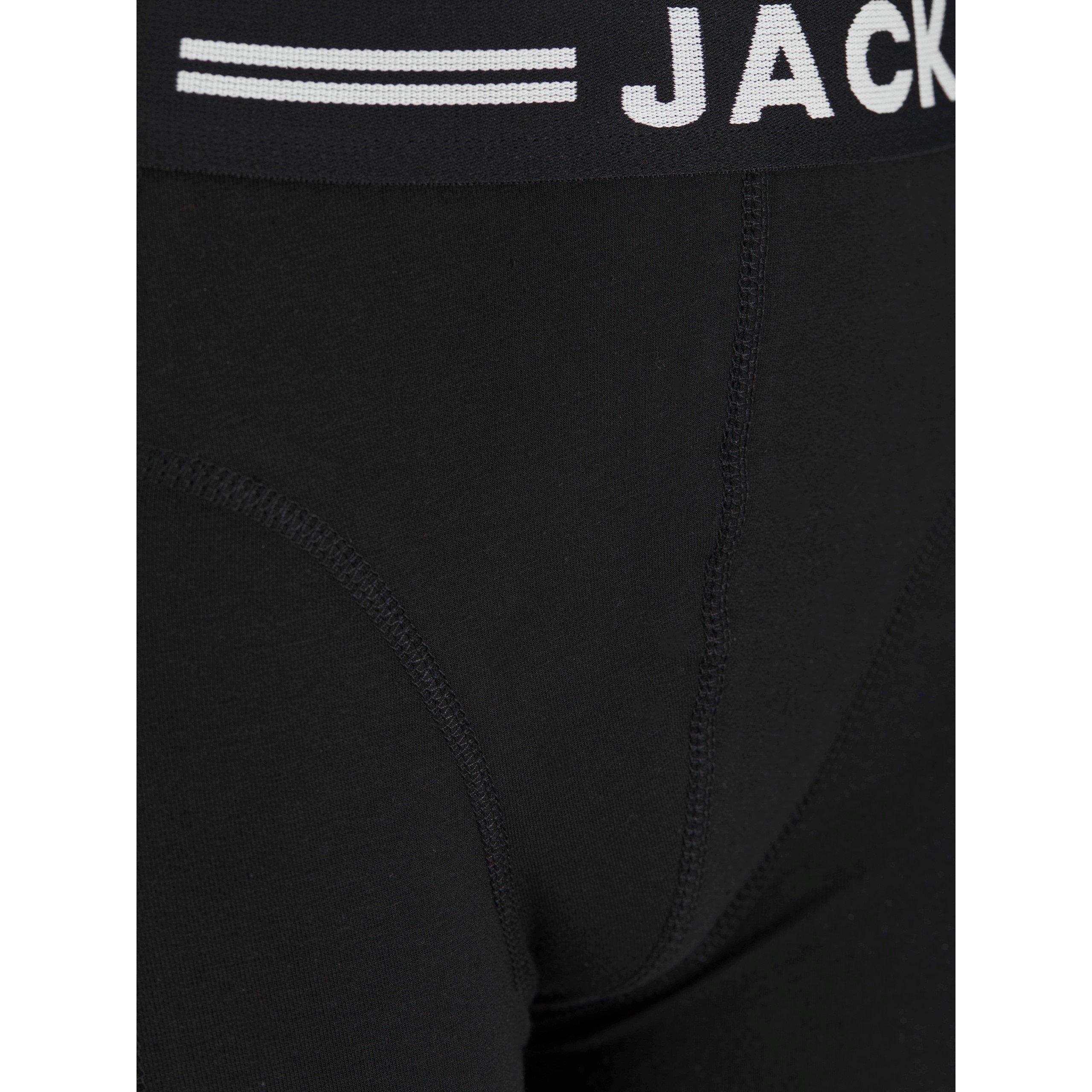 Jack & Jones Men's 3-Pack Bamboo Underwear & Socks Gift Set - Black, Comfort Stretch
