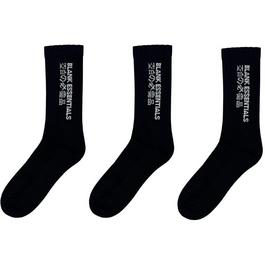 Blank Essentials 3 Pack Socks