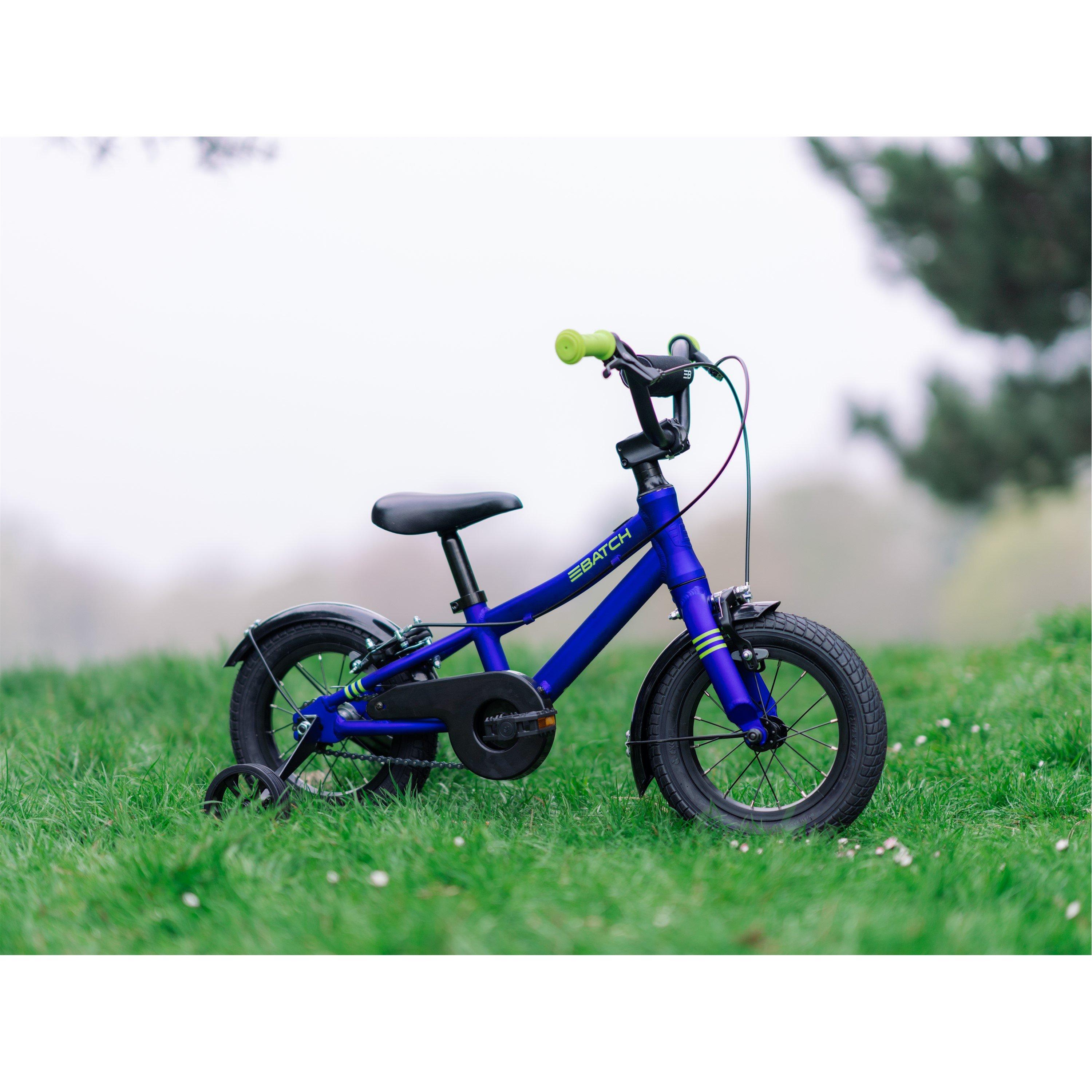 Blue - Batch Bicycles - 12in Kids Bike Blue 3 to 5 year olds - 2