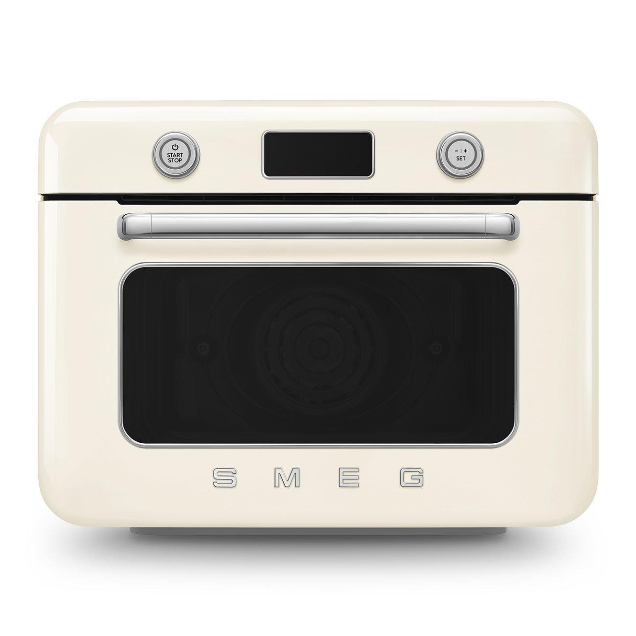 Smeg  9In1 function Countertop Oven With Steam Air - Cream - Medium
