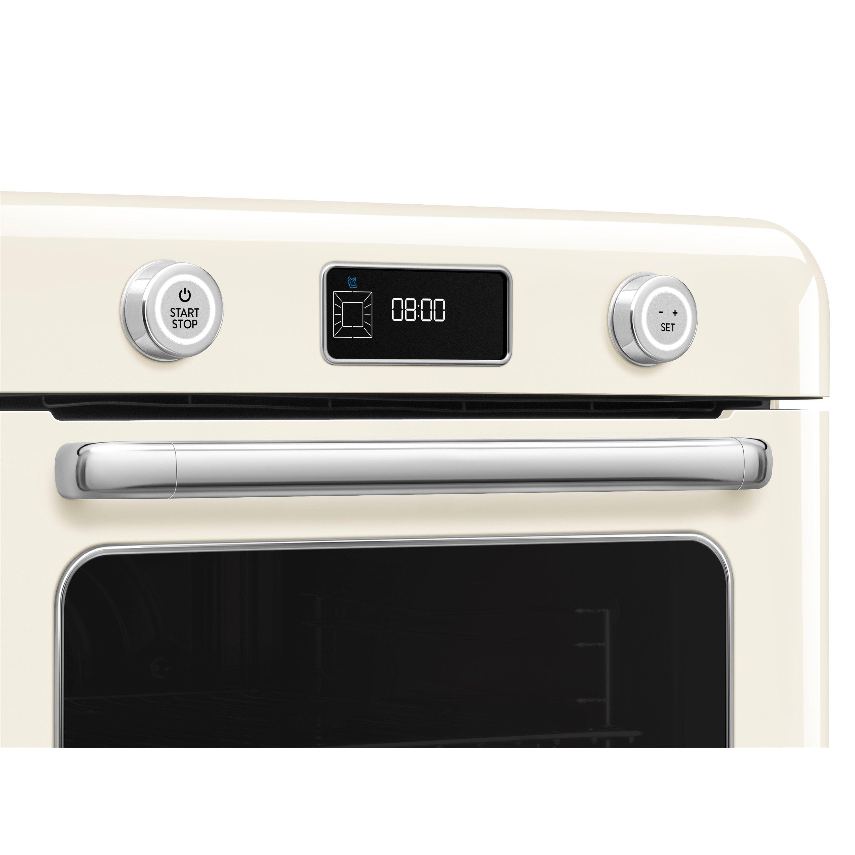 Cream - Smeg - 9in1 Multifunction countertop oven with Steam  Air - 6