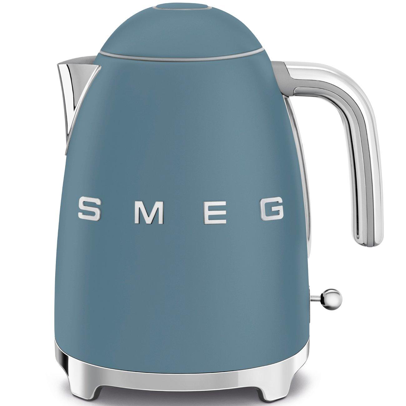 Blue - Smeg - Kettle in Matte Storm Blue - 1