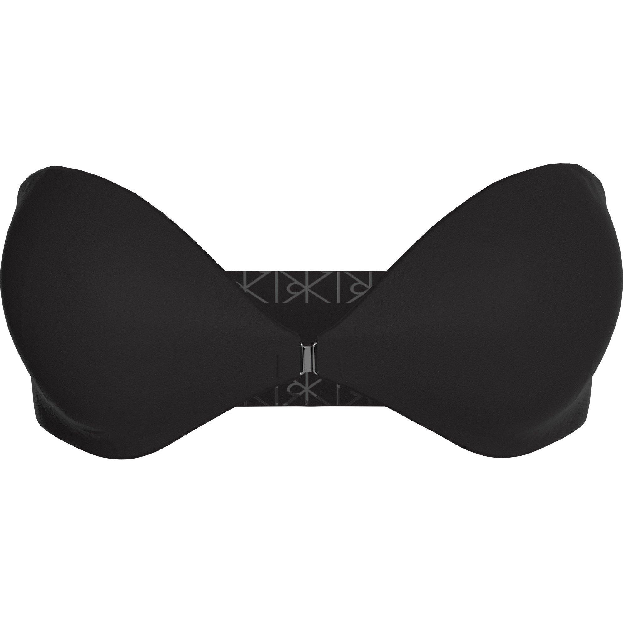 Black - Calvin Klein - Women's Non Wired Strapless Bra - 1
