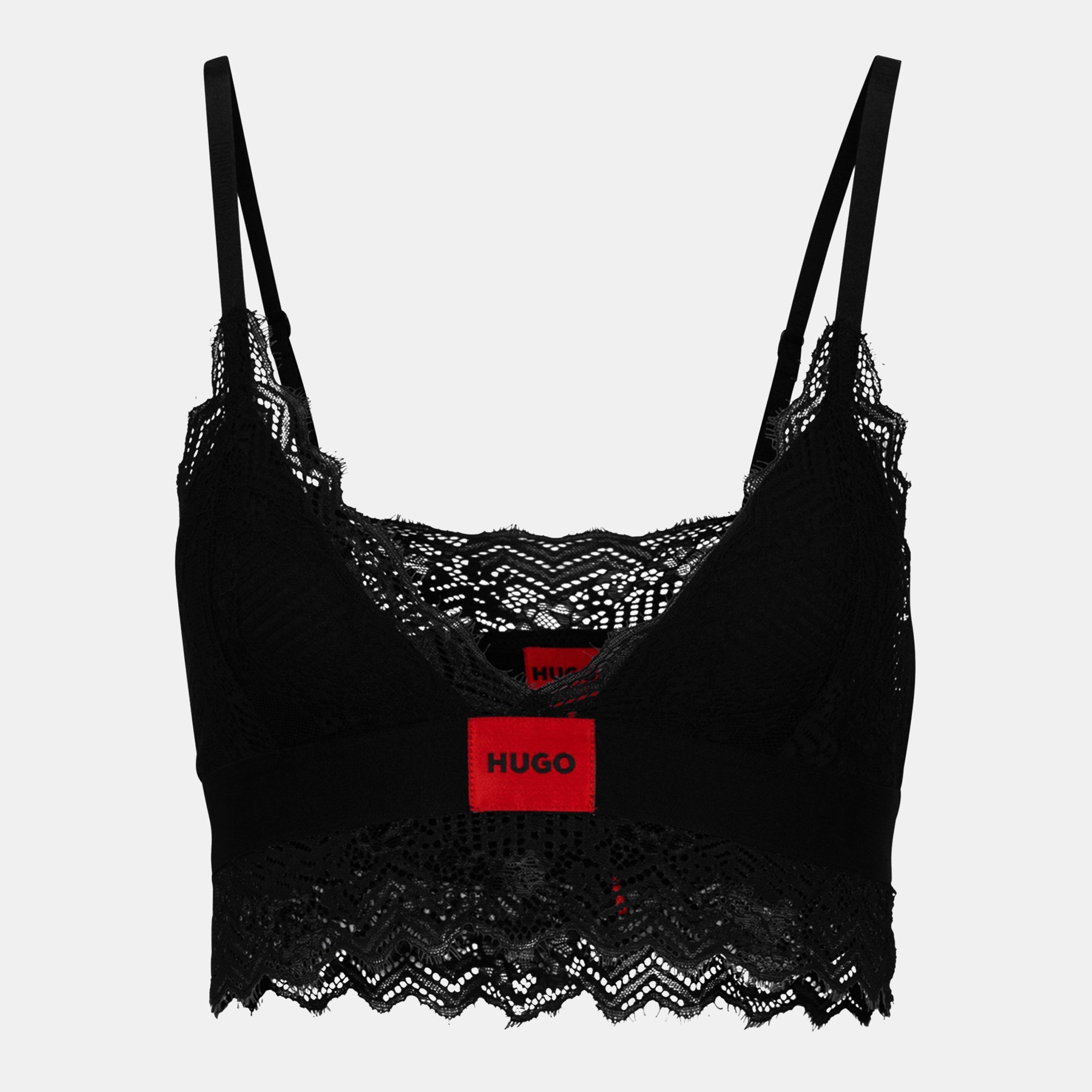 Hugo Lace Triangle Padded Bralette