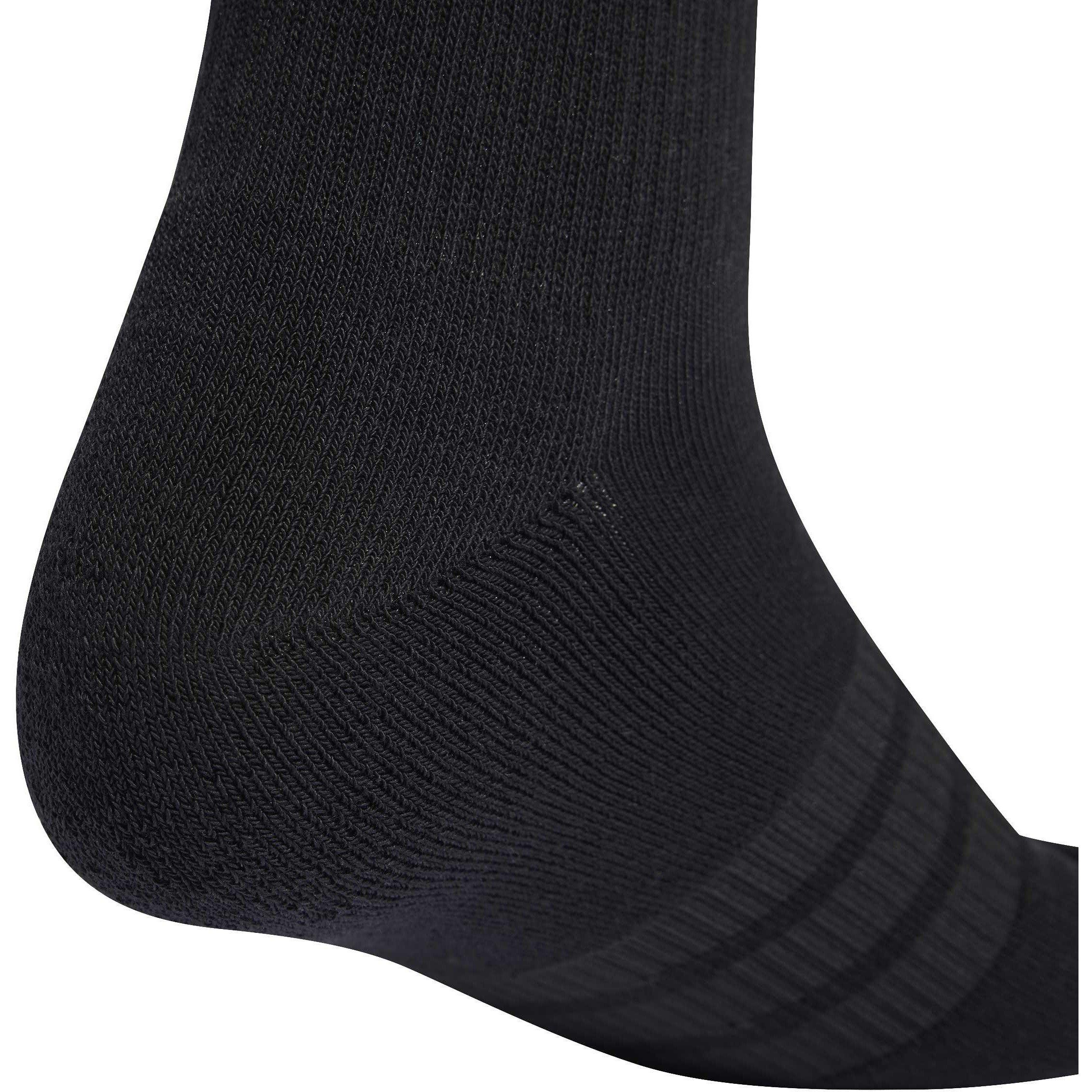 Black/White - adidas - Cushioned Crew Socks 3 Pairs - 4