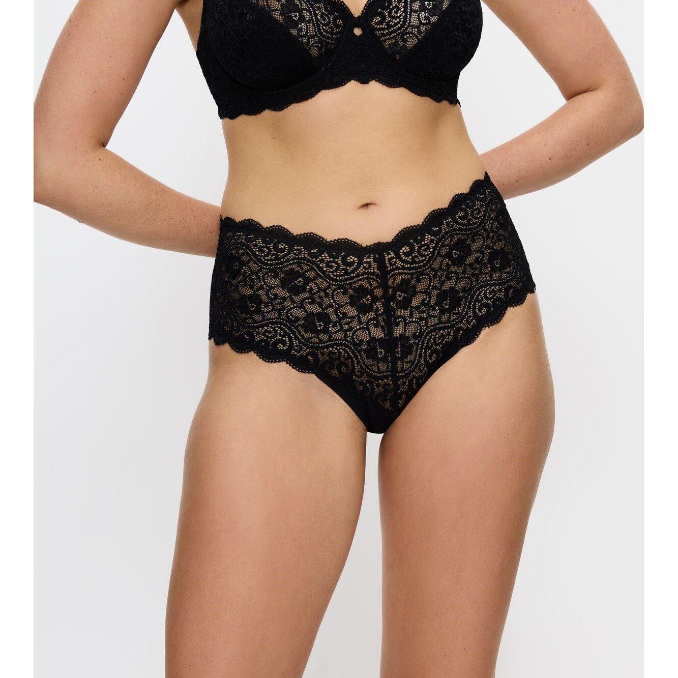 Black 0004 - Triumph - Women's Maxi Boxer Brief - 1