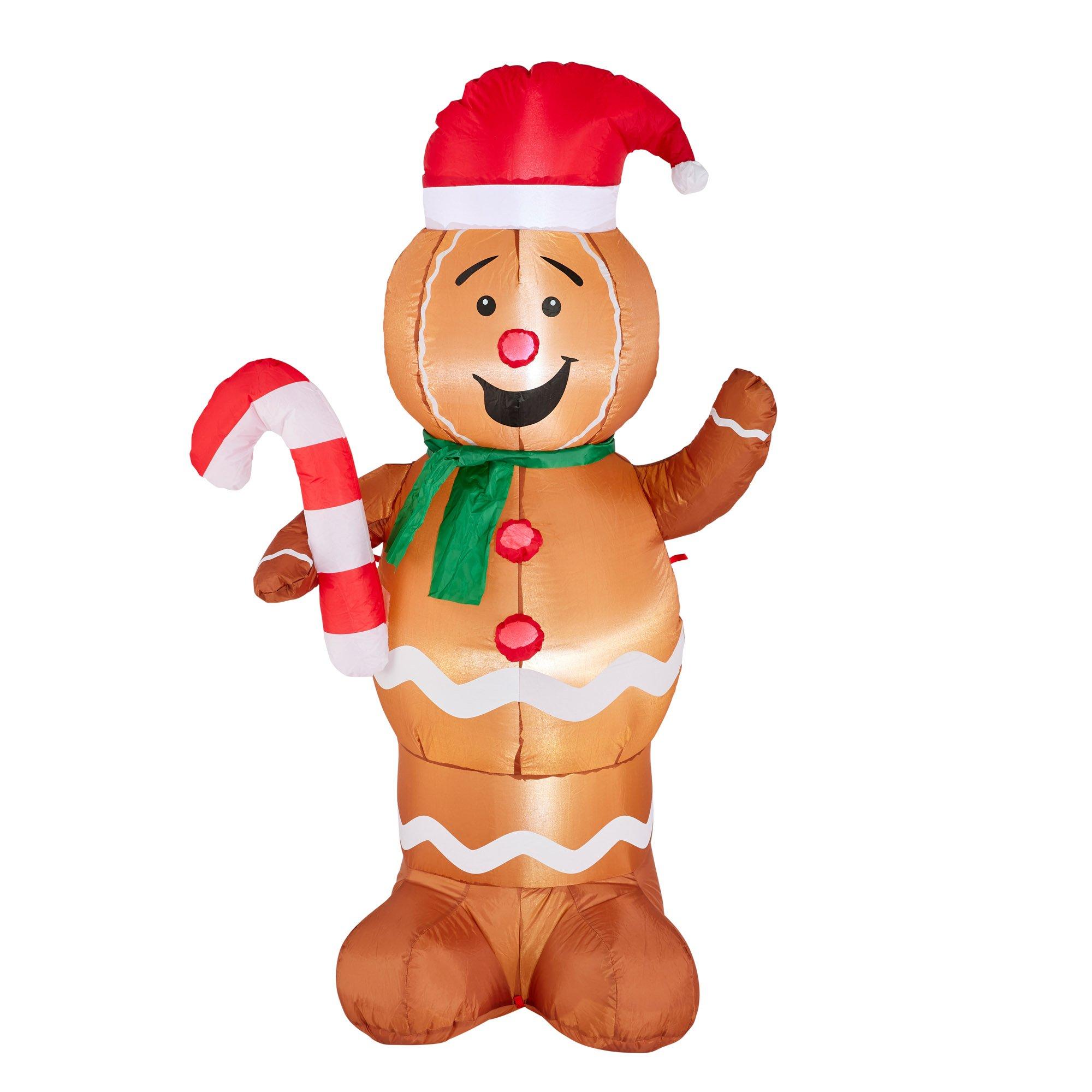 Unknown Inflatable Christmas Ginger Bread Man 1.5m