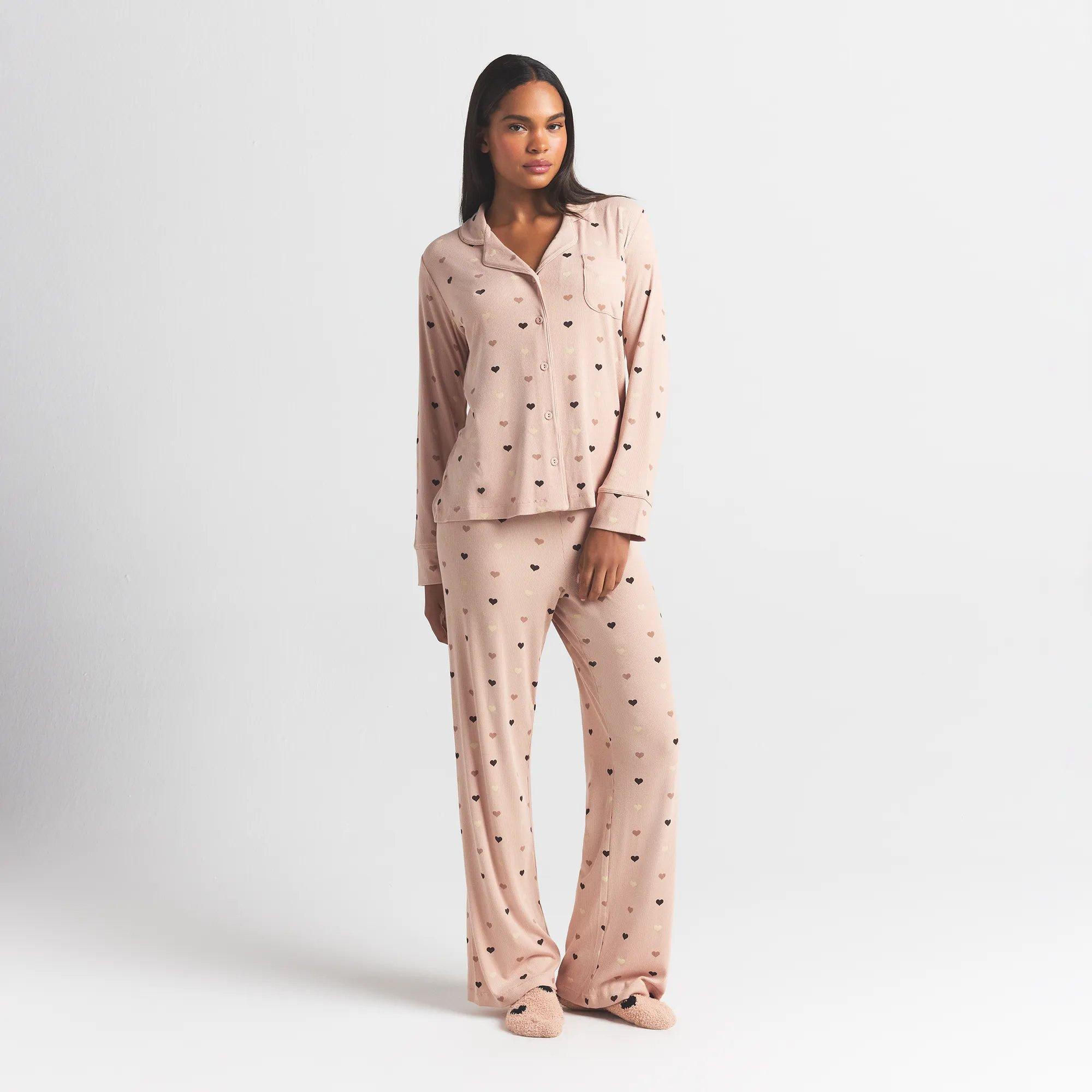 MICA MINI HEART - SKIMS - Womens Soft Lounge Sleep Set - 4