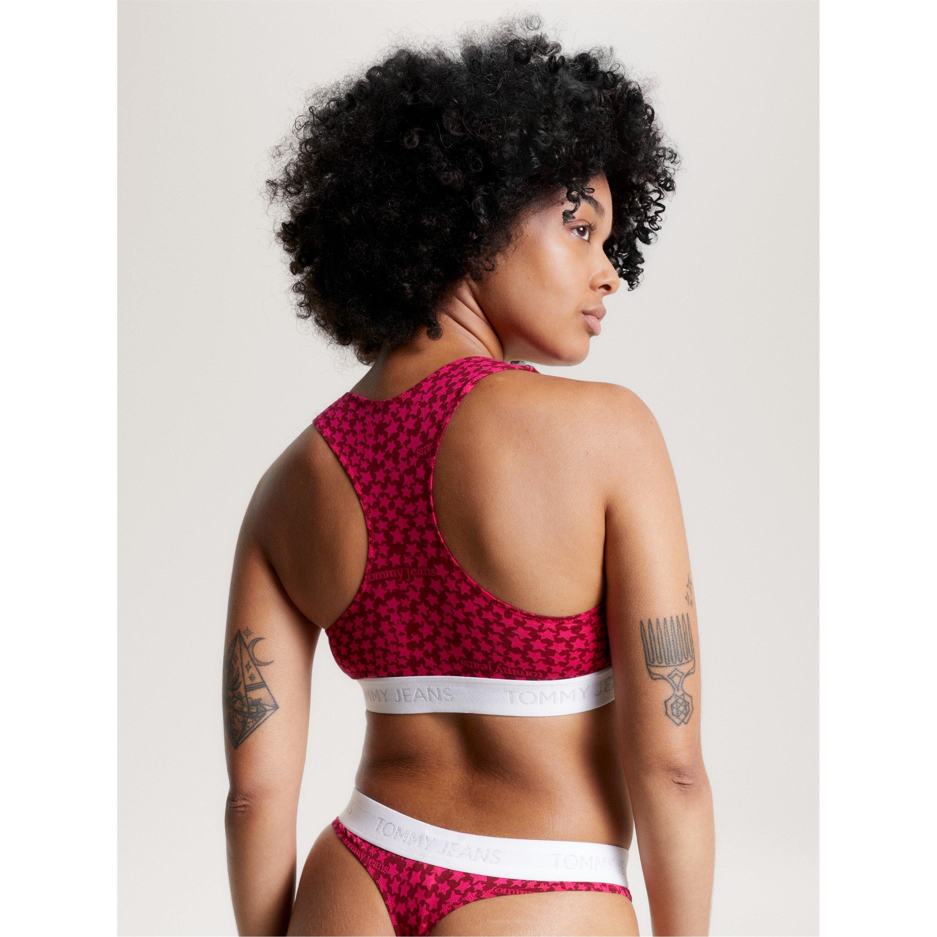 Star Rouge - Tommy Hilfiger - Women's Cotton Print Unlined Bralette - 4