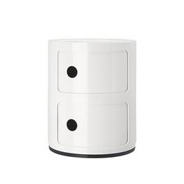 Cottonfy UK Cylindrical Multi-Tiered Plastic Storage Drawer