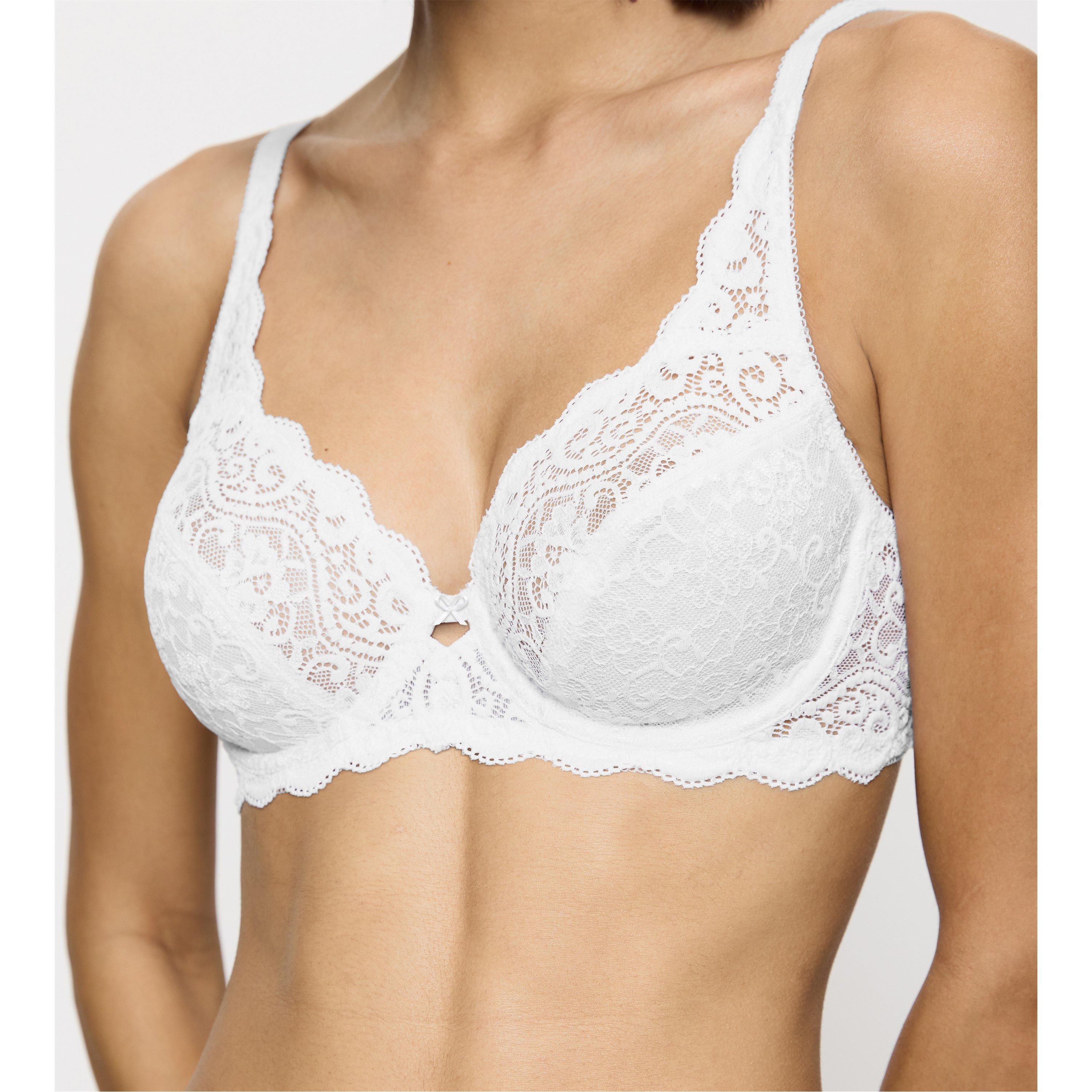 White 0003 - Triumph - Women's Demi Bra - 1