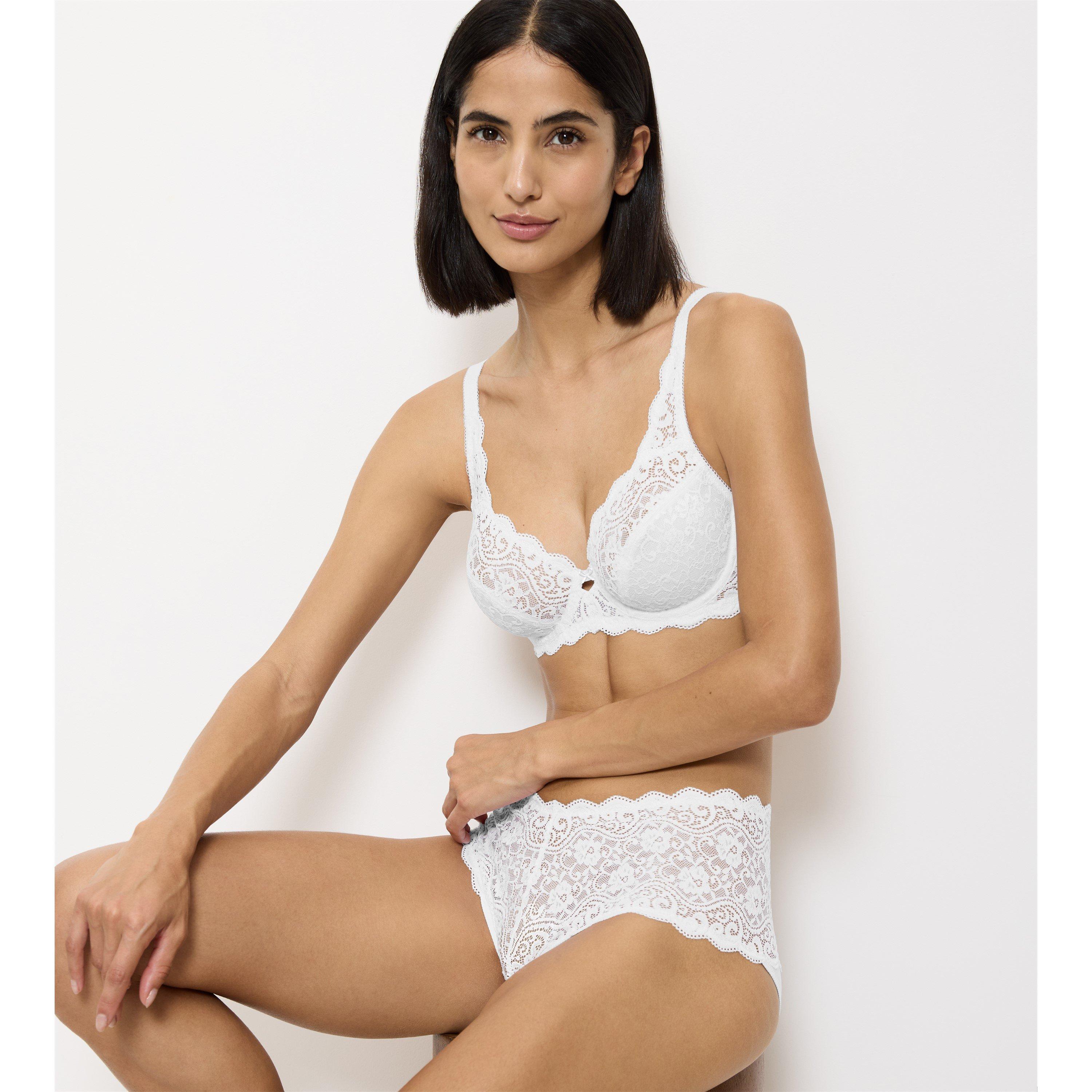 White 0003 - Triumph - Women's Demi Bra - 3