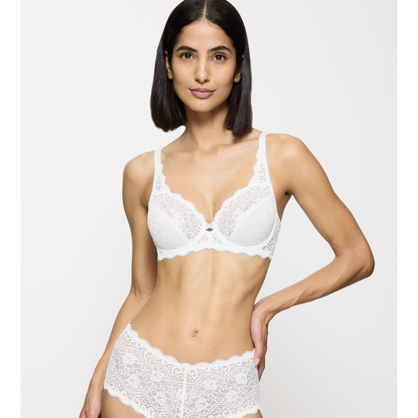 White 0003 - Triumph - Women's Demi Bra - 4