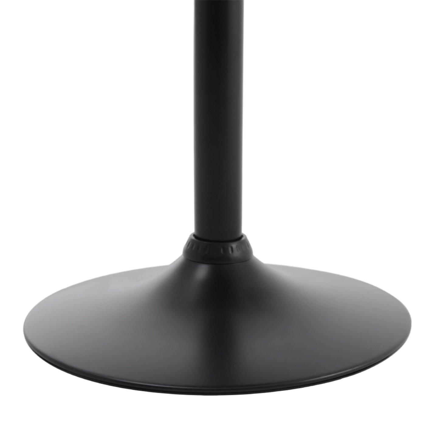 Dark Grey - Kabinet UK - 2 Set Swivel Counter Bar Stools with Mid Backrest - 9