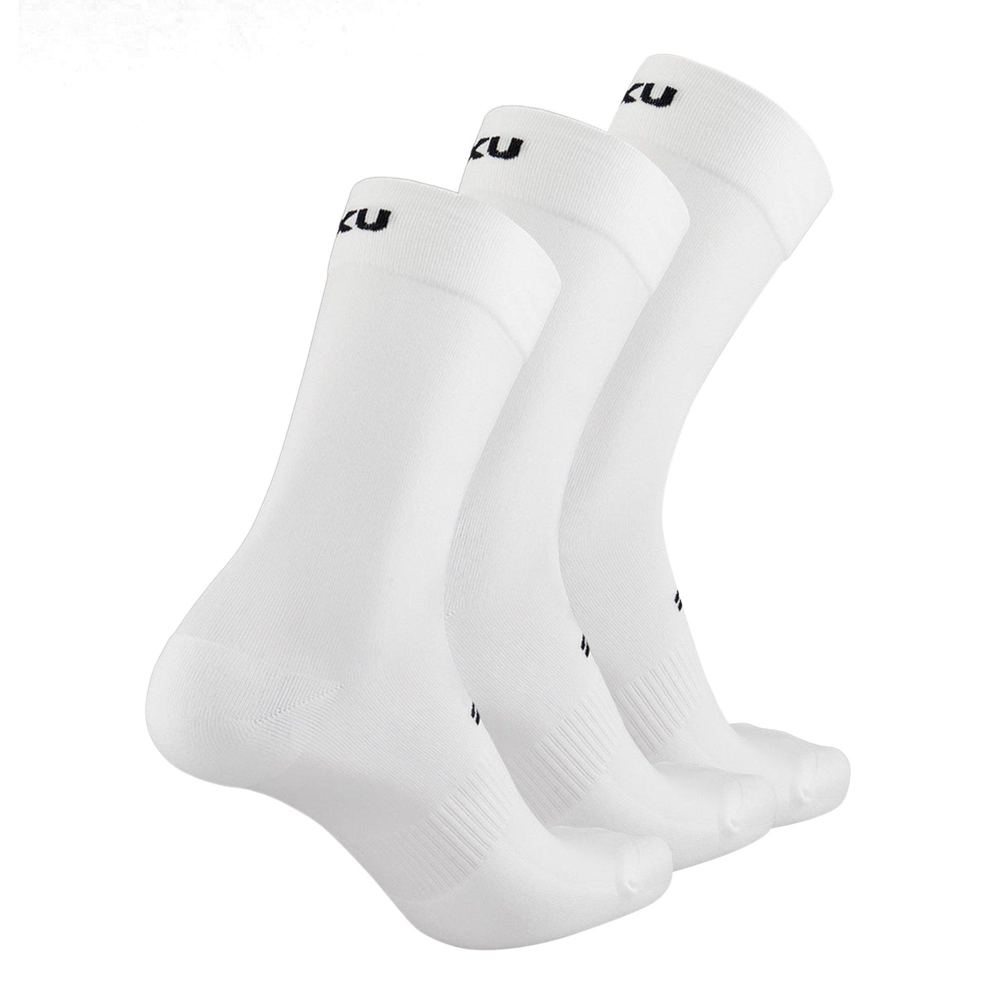 White/Black - 2XU - Crew Socks - 2