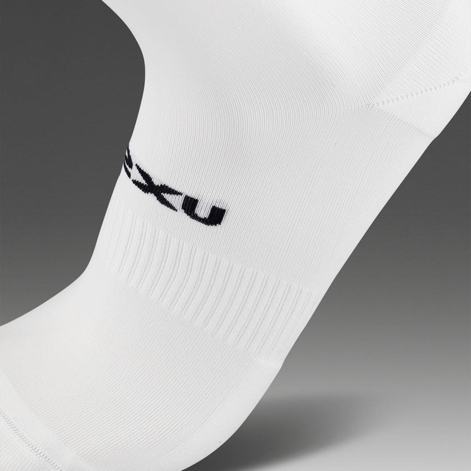 White/Black - 2XU - Crew Socks - 3
